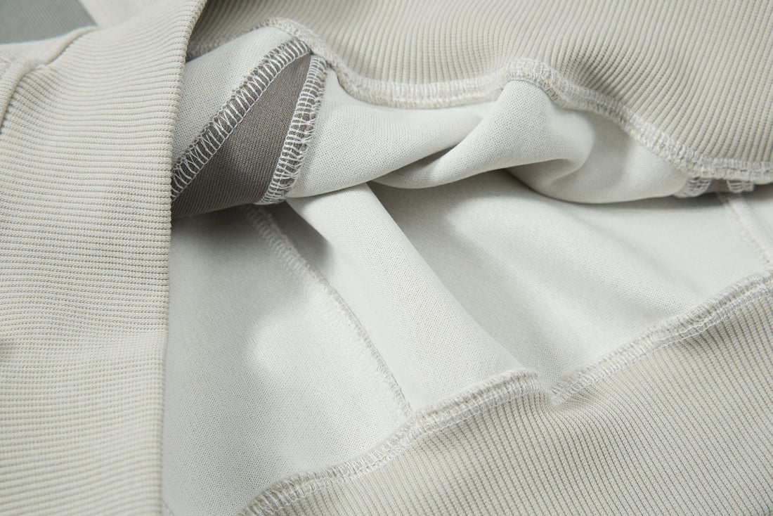 3-6-5.shop Multi-Panel Contrast Hooded Sweatshirt