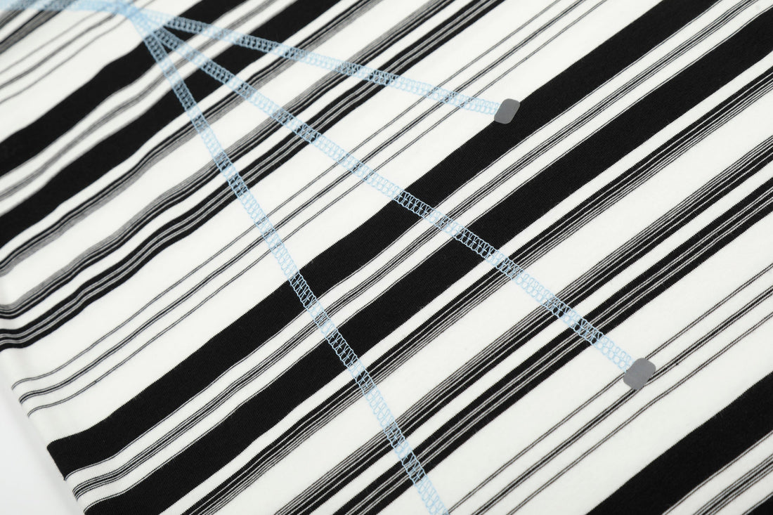 3-6-5.shop Striped Long Sleeve Tee