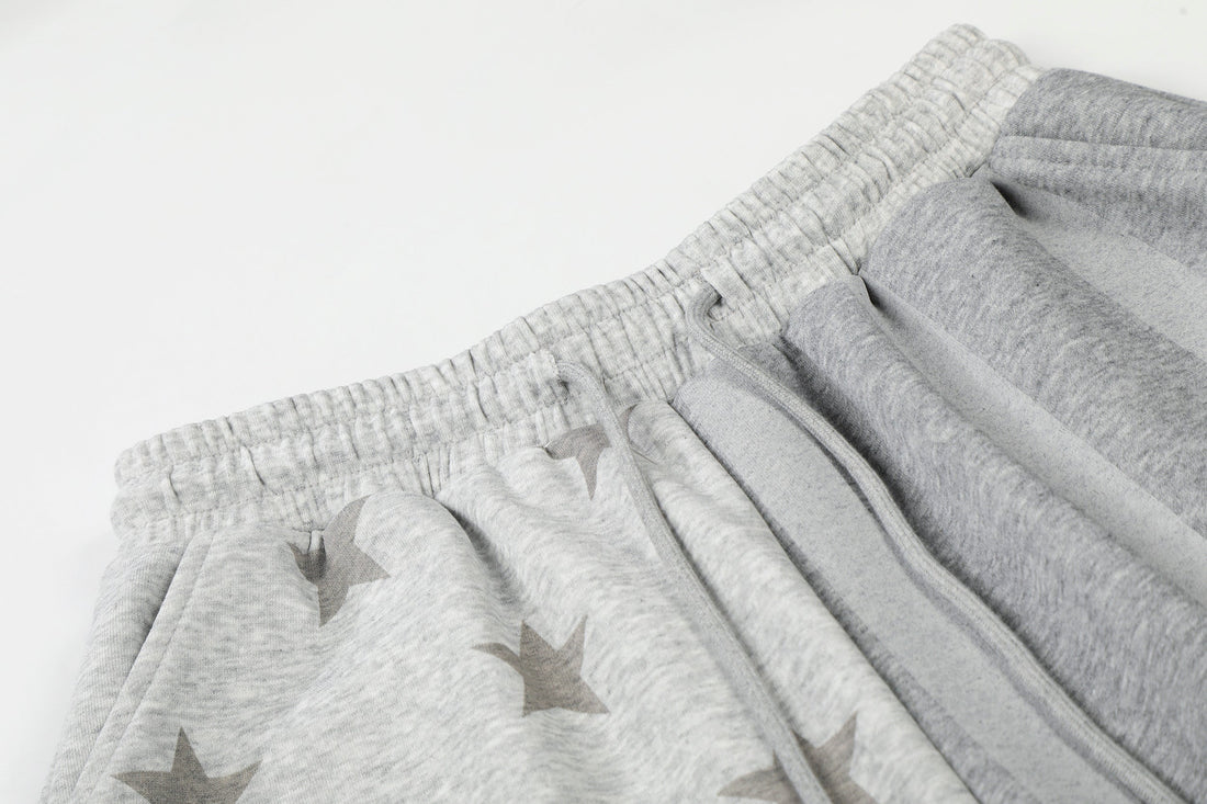 3-6-5.shop 96 Star Stripe Wide-Leg Sweatpants