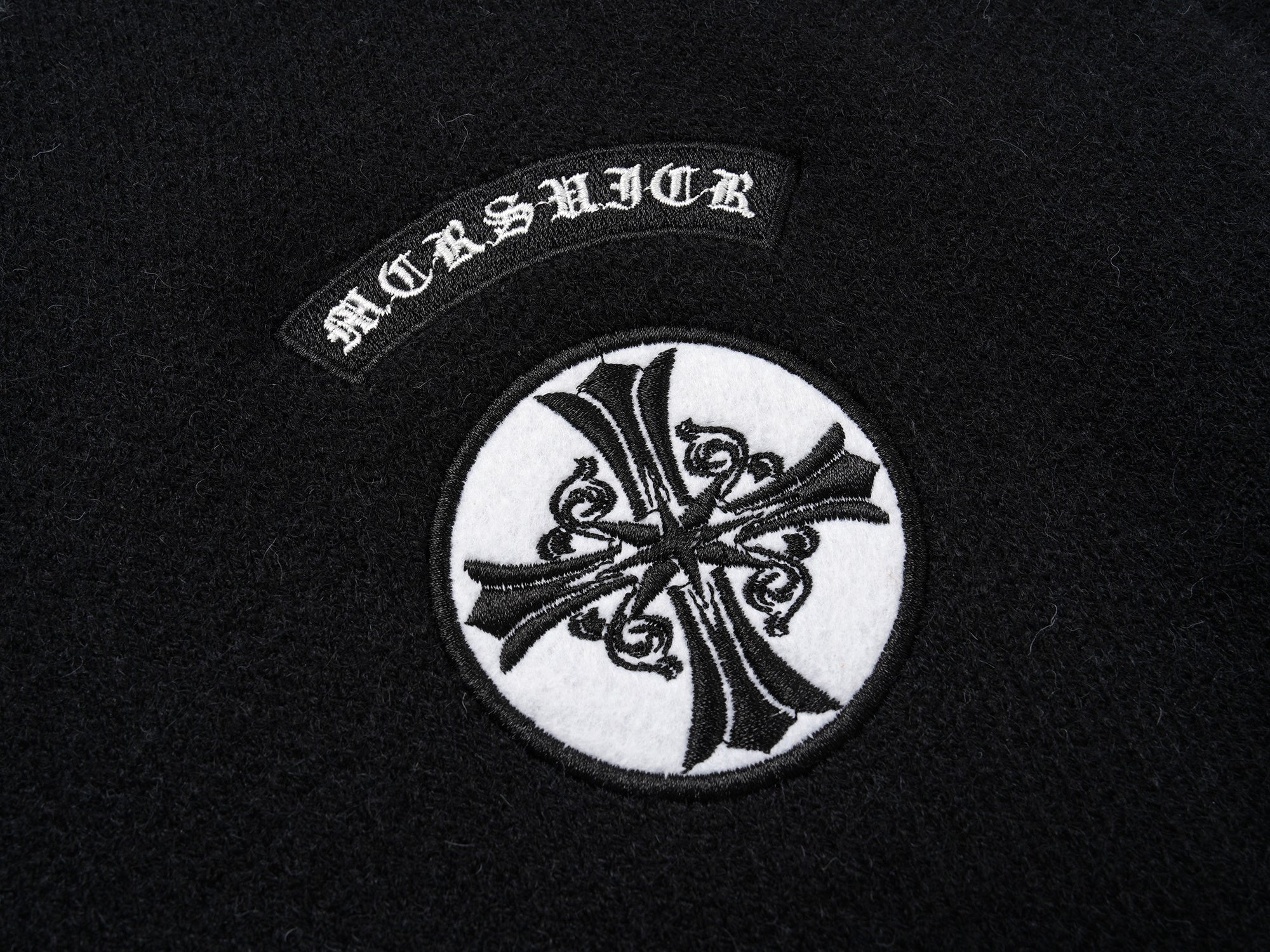 3-6-5.shop Classic Retro Patch Knit Cardigan