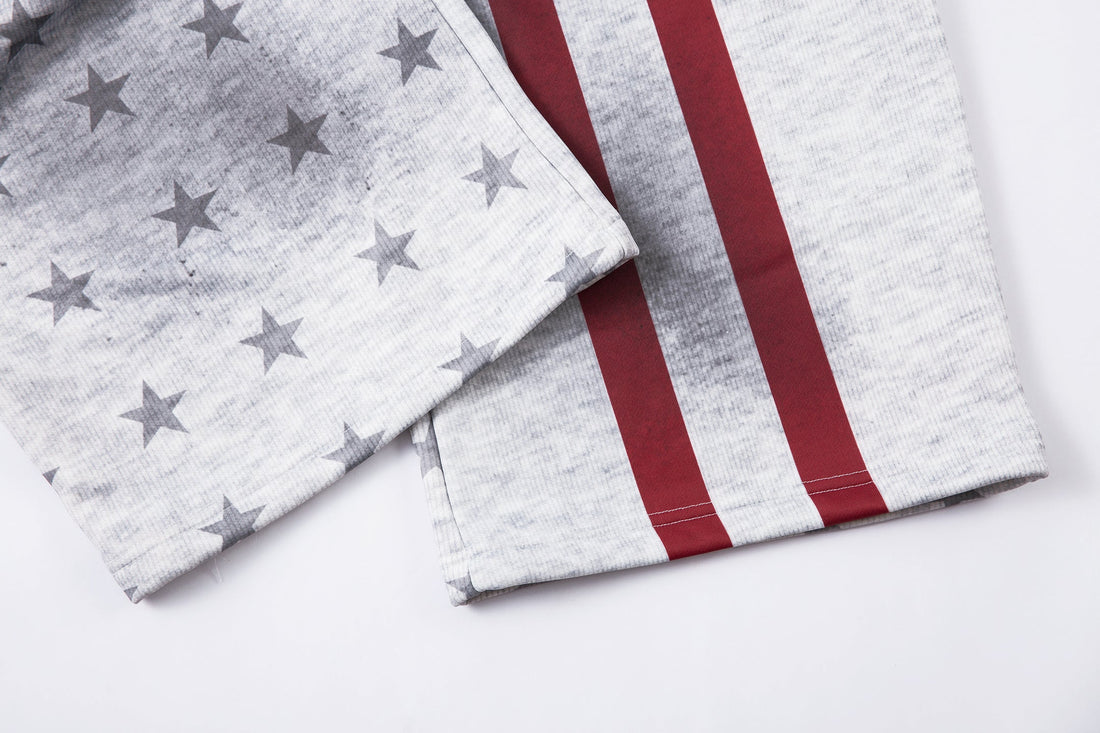 3-6-5.shop Star Stripe Wide-Leg Sweatpants