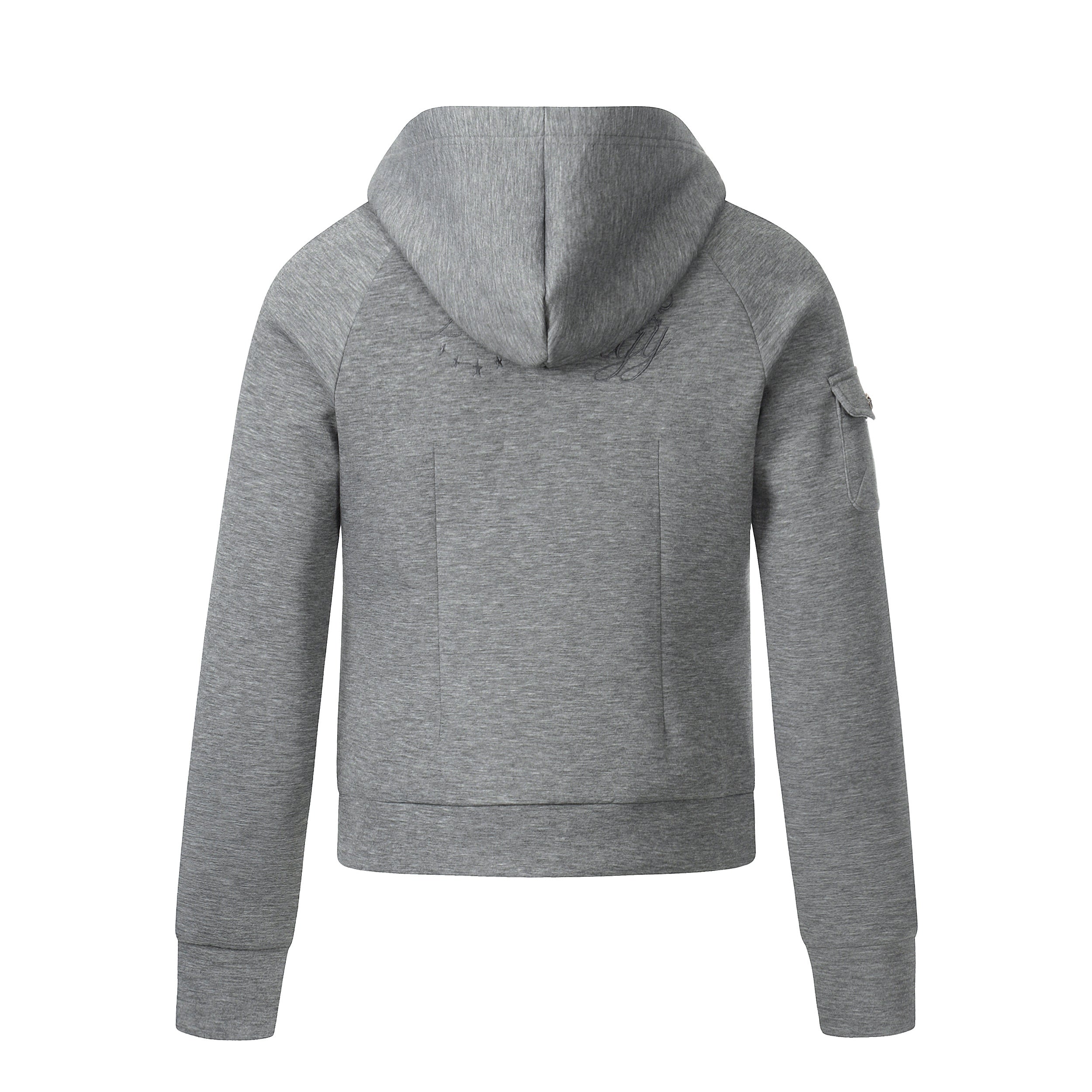 3-6-5.shop Layered Zip-Up Hoodie