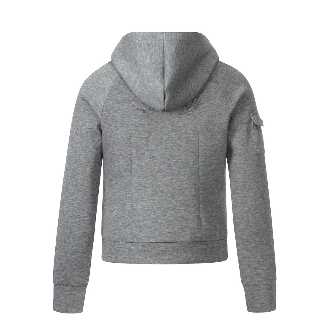 3-6-5.shop Layered Zip-Up Hoodie