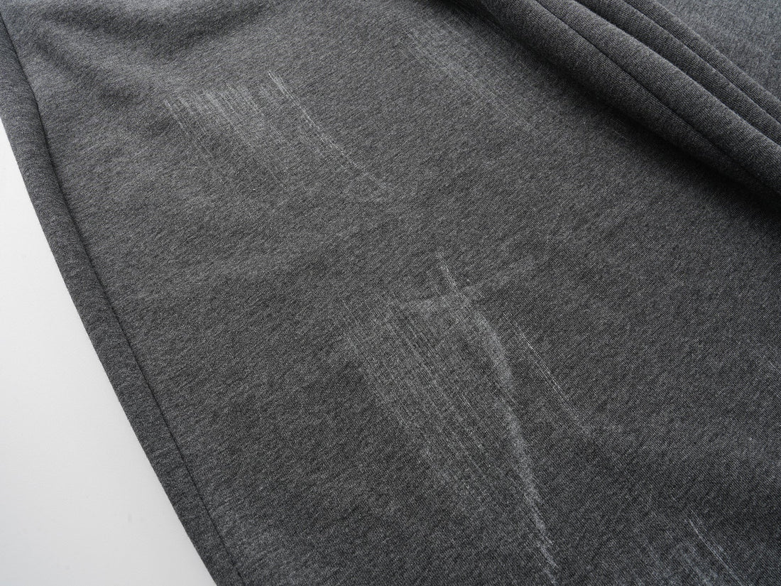 3-6-5.shop Distressed Print Wide-Leg Sweatpants