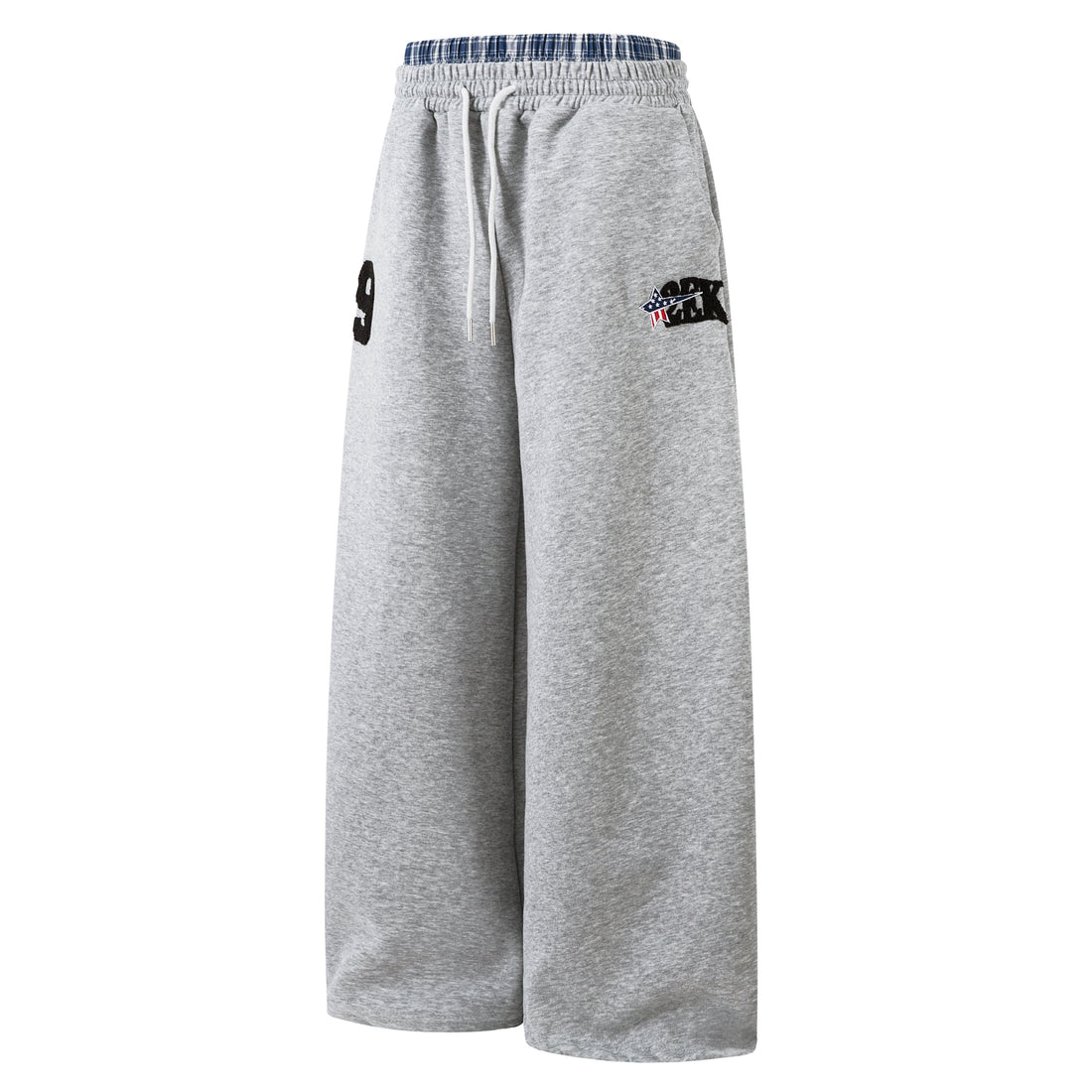 3-6-5.shop Varsity Wide-Leg Athletic Sweatpants