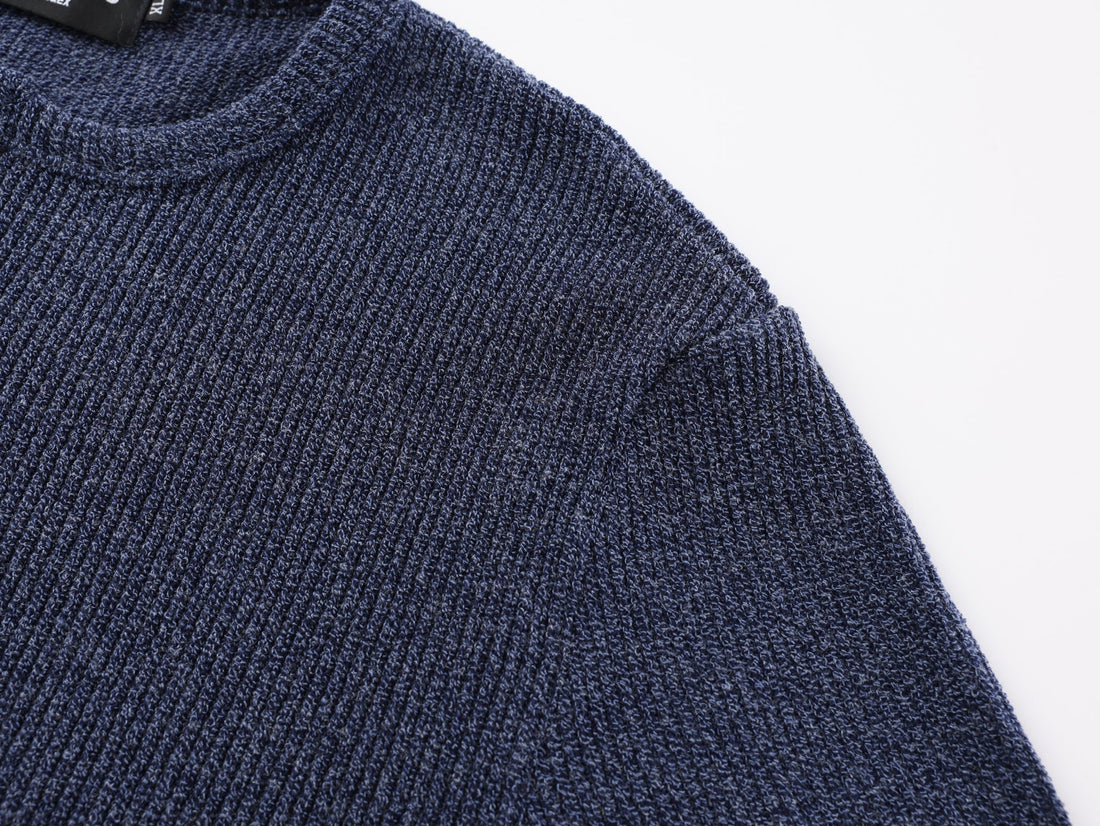 3-6-5.shop Ribbed Henley Long-Sleeve Tee
