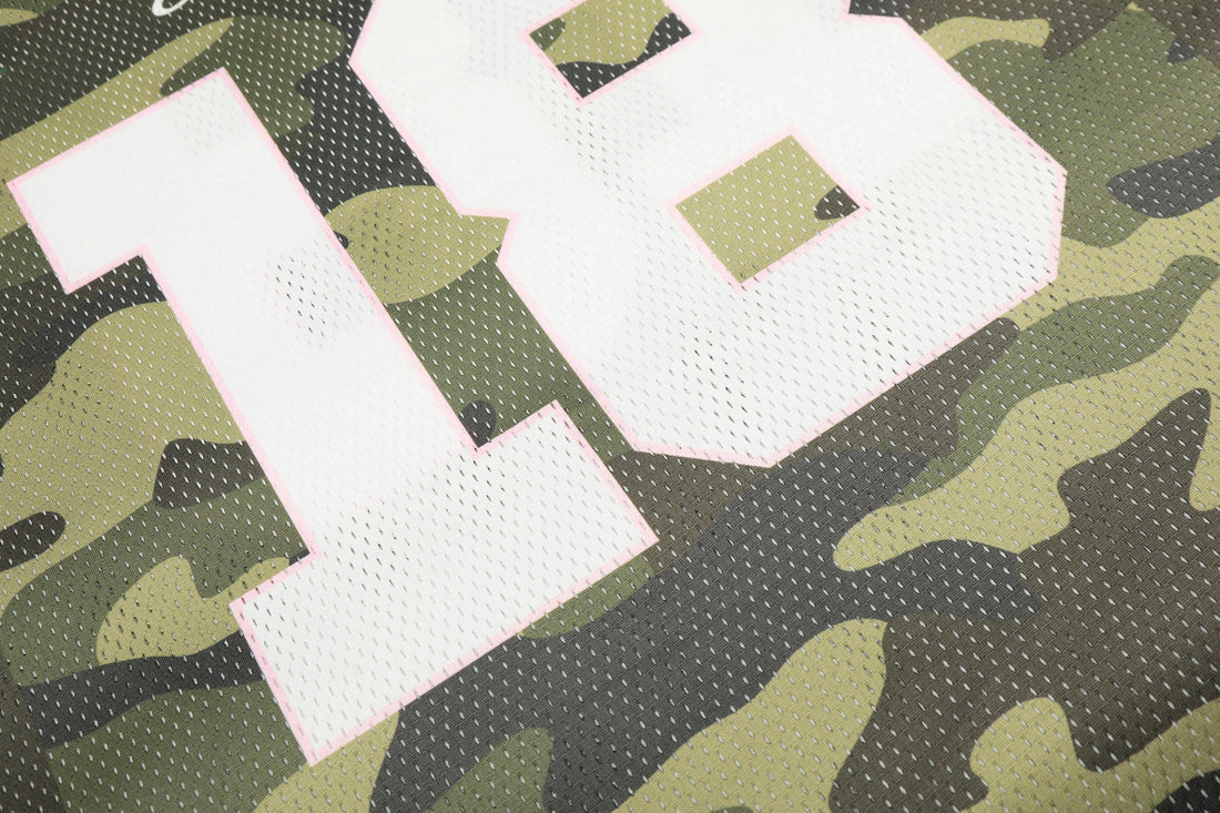 3-6-5.shop Pink Camo “18” Mesh Jersey
