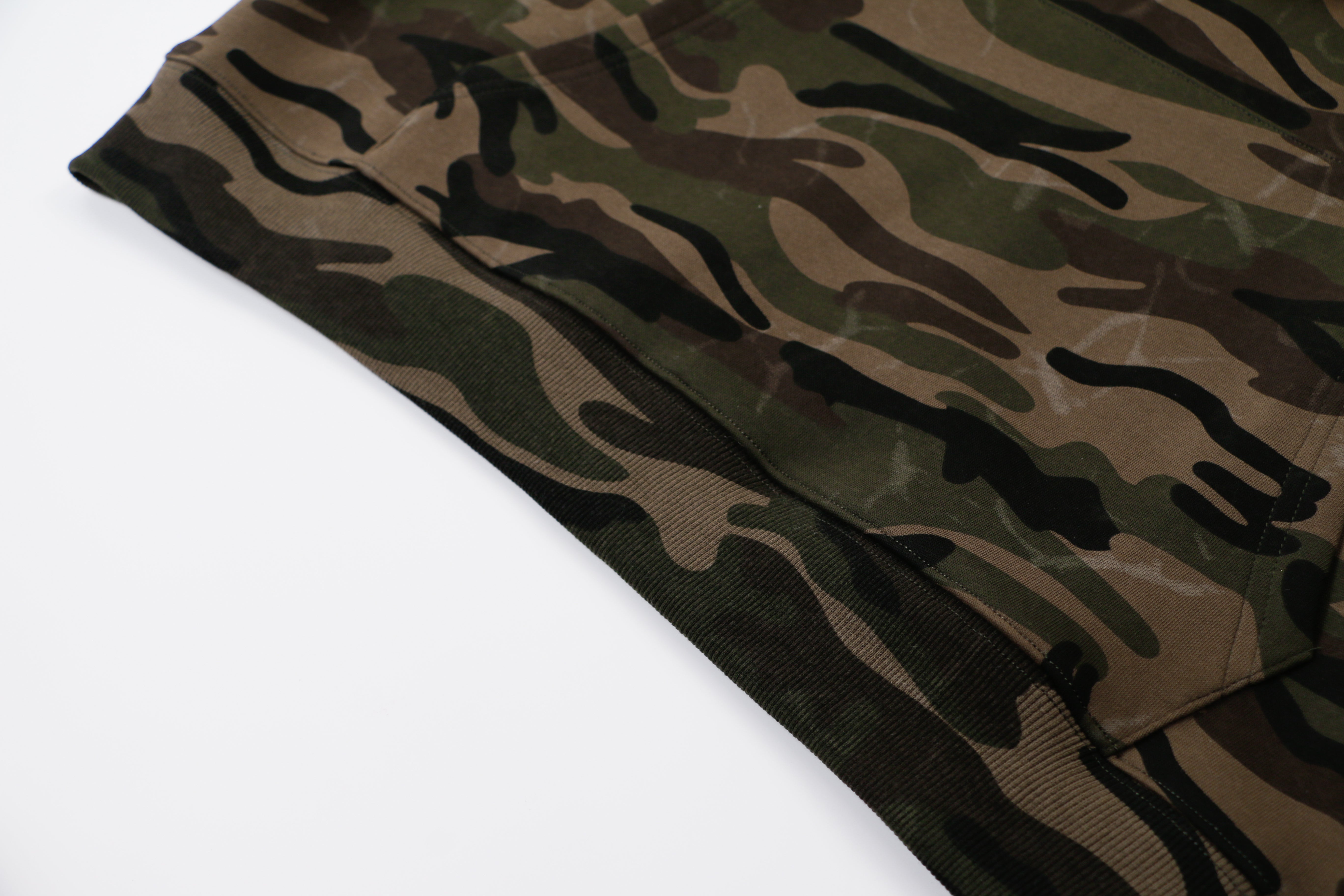 3-6-5.shop Camo “GO!” Puff Hoodie