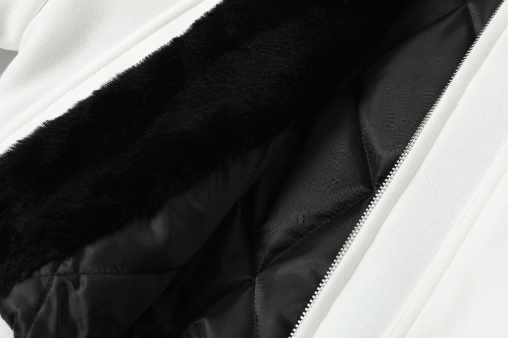 3-6-5.shop Bunny Ear Sherpa Hoodie Jacket