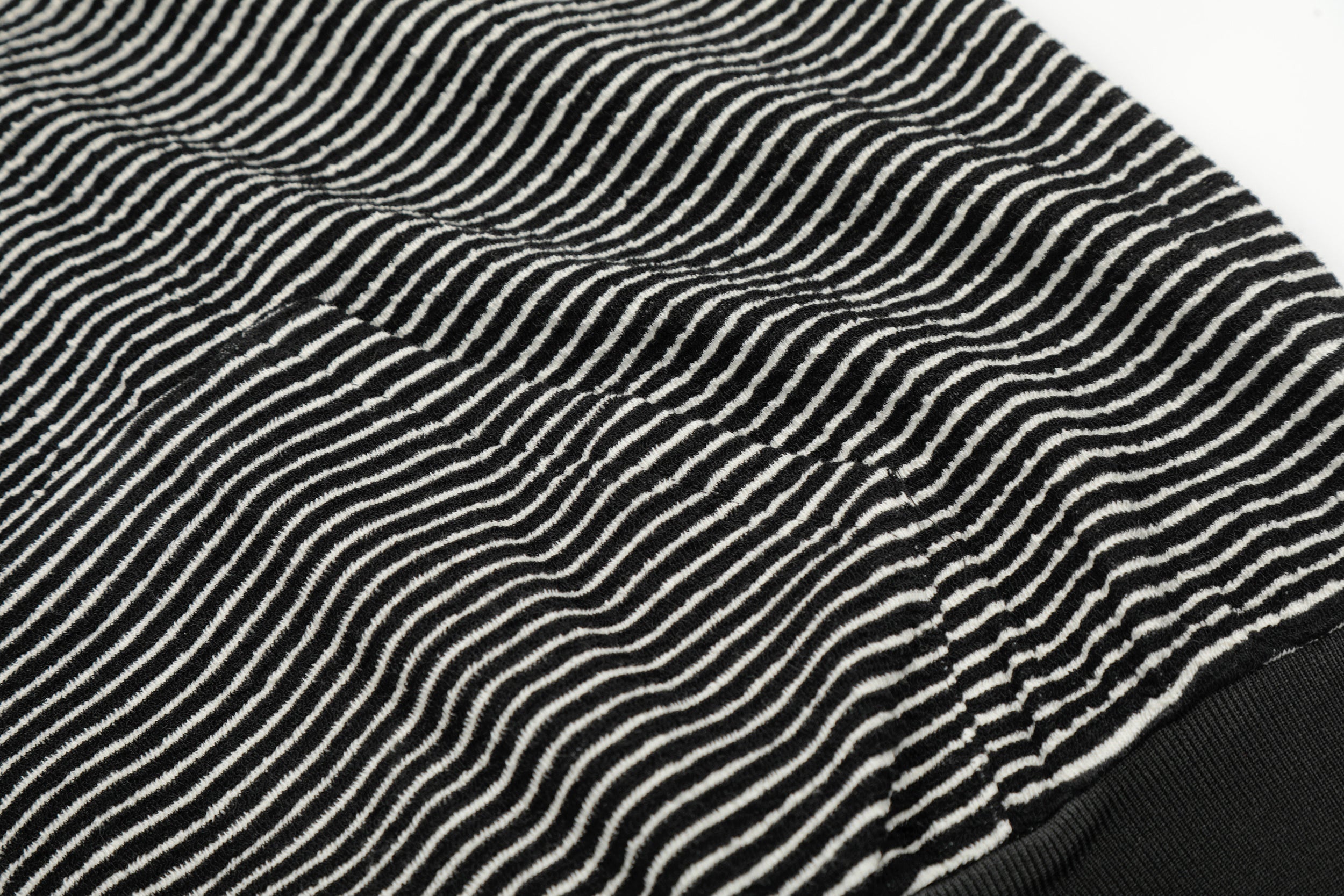 3-6-5.shop Striped Zip Hoodie