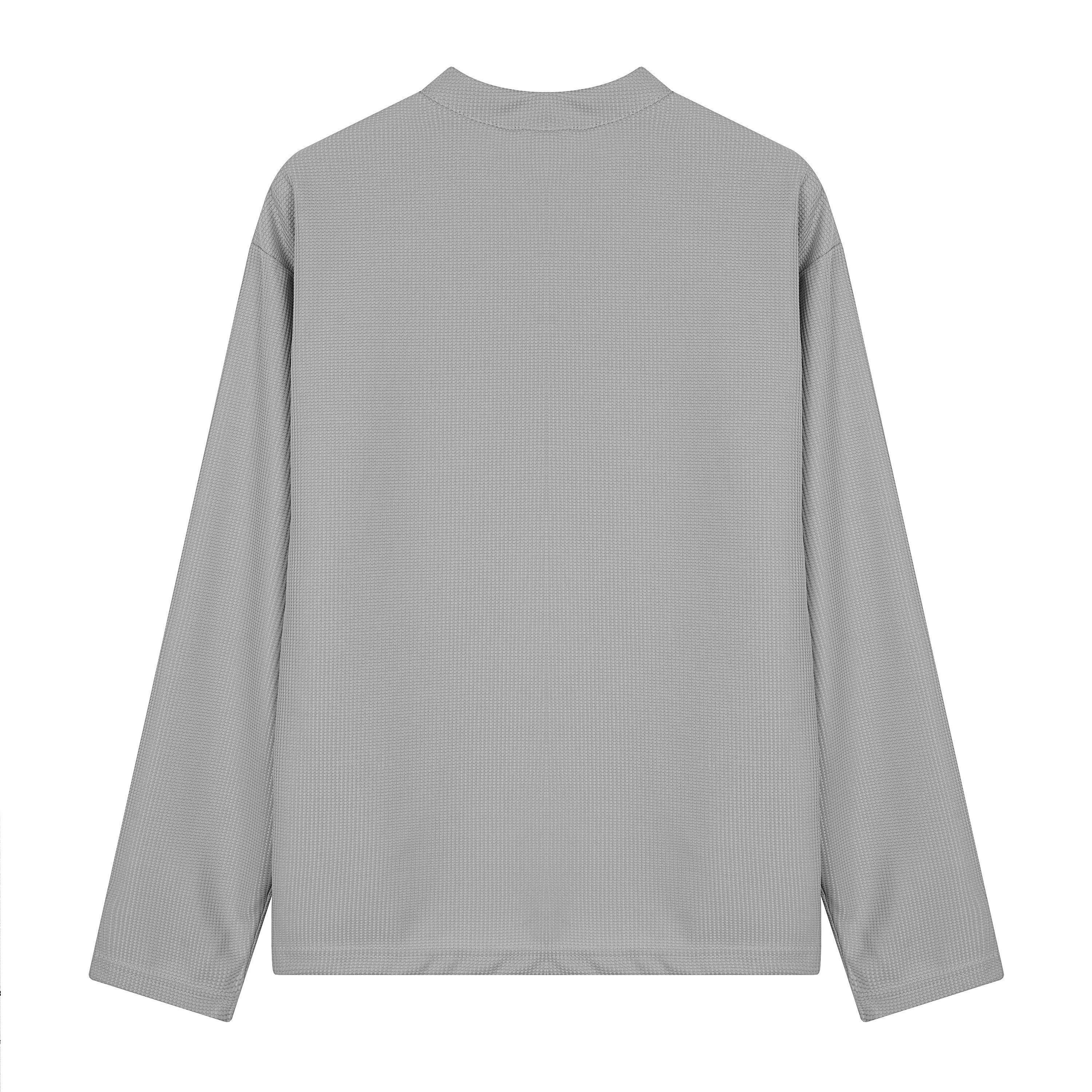 3-6-5.shop Retro Henley Long Sleeve Tee
