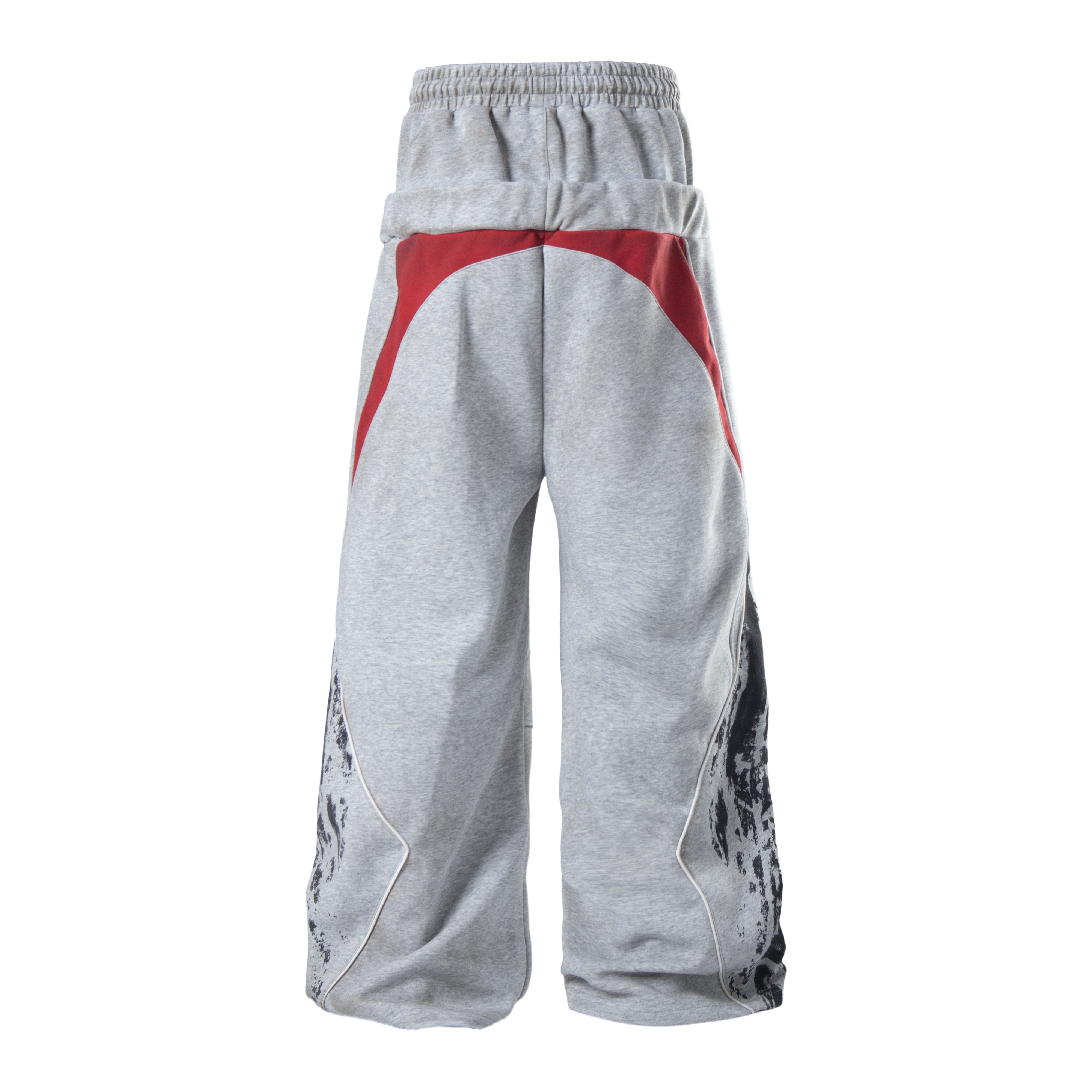 3-6-5.shop Tech Panel Wide-Leg Sweatpants