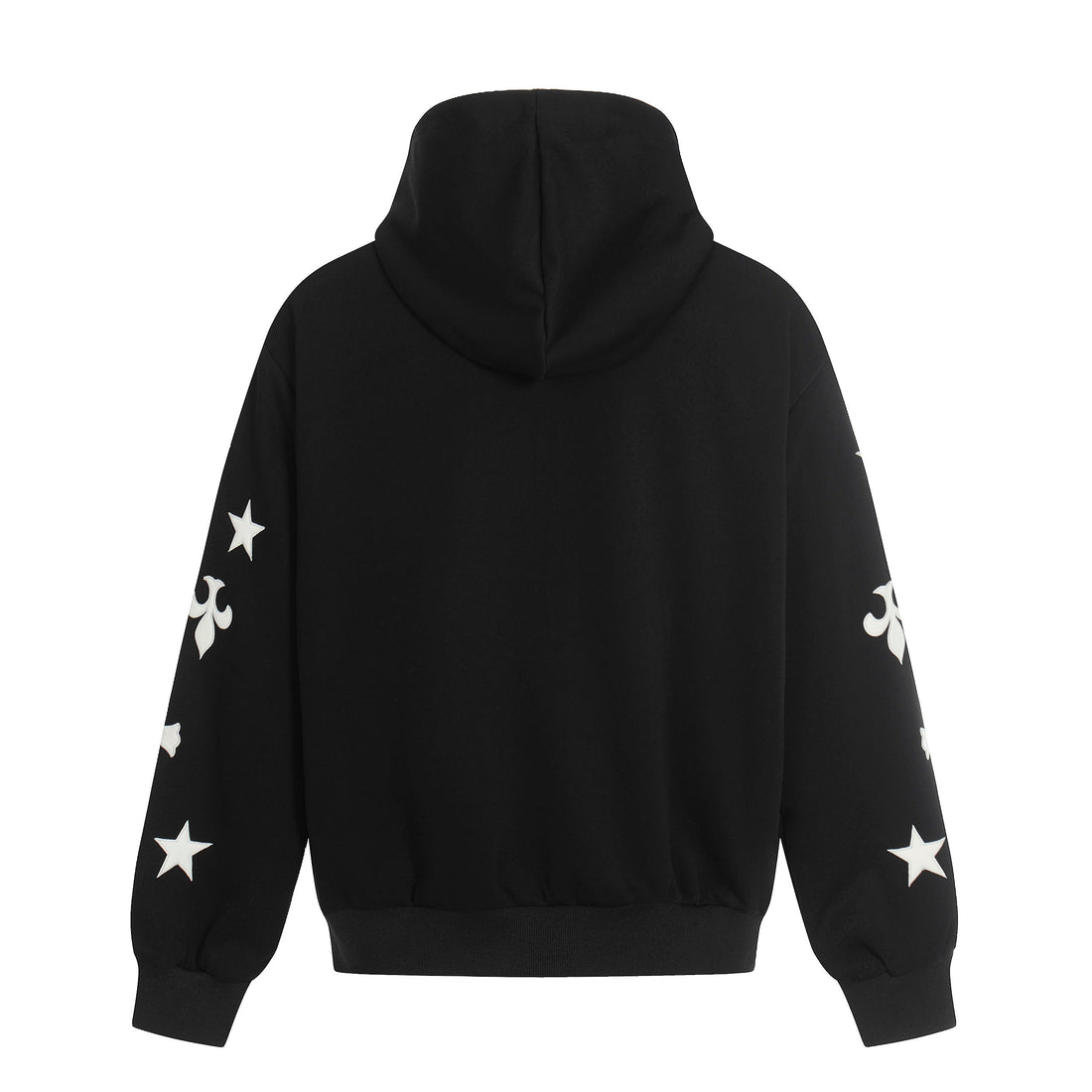 3-6-5.shop Cross Emblem Zip Hoodie