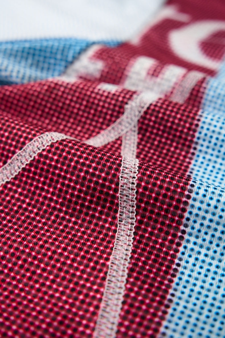 3-6-5.shop Vintage Football Patchwork Jersey