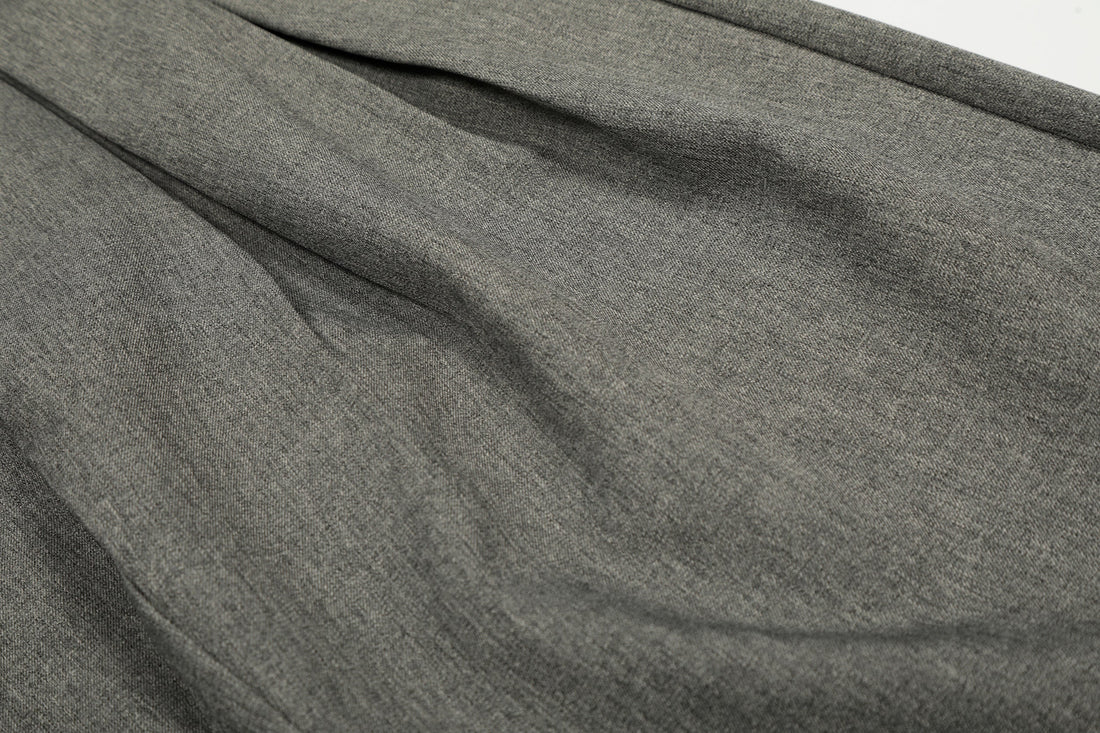 3-6-5.shop Structured Pleated Balloon Trousers