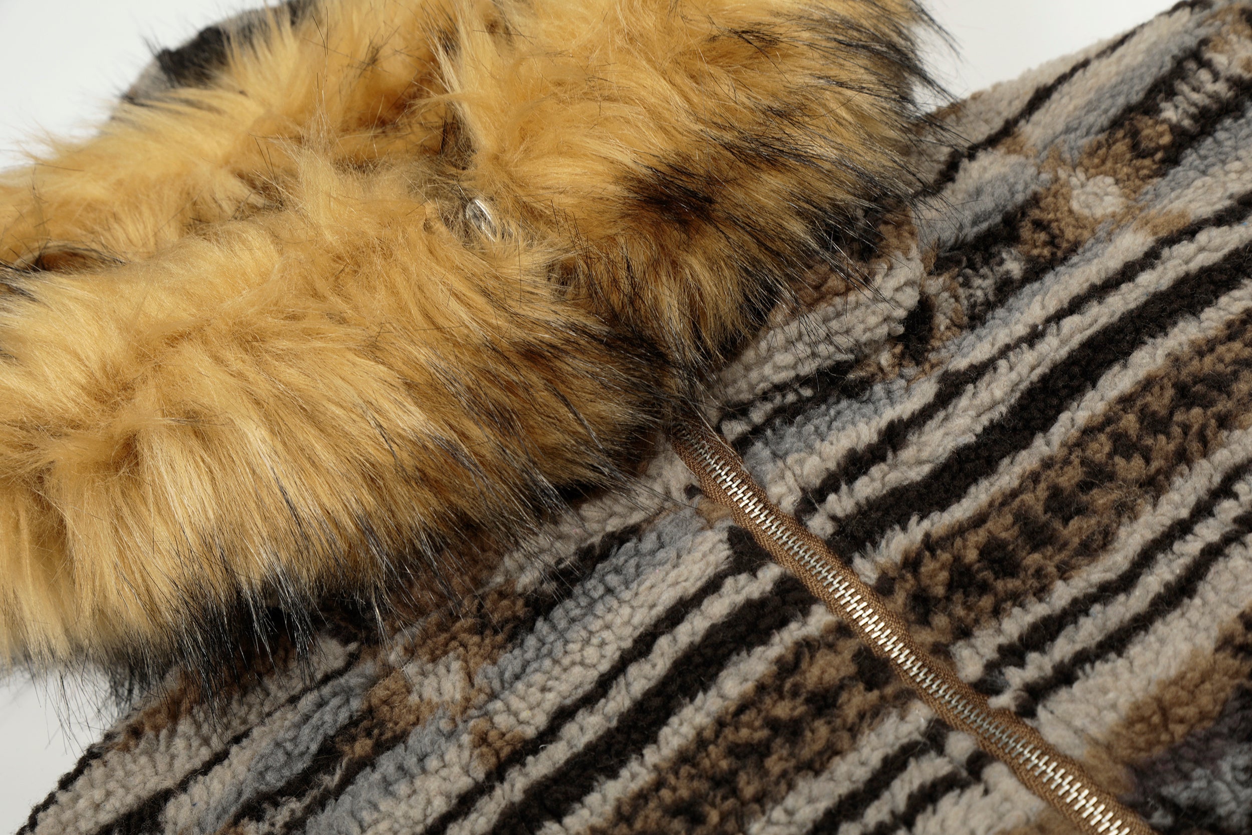3-6-5.shop Nordic Fur-Trim Performance Zip Jacket