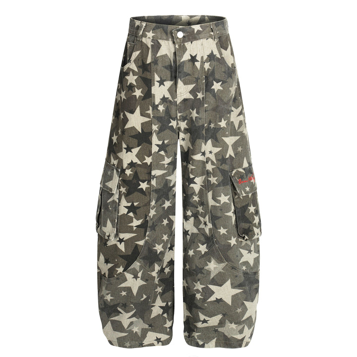 3-6-5.shop Star Camo Cargo Pants