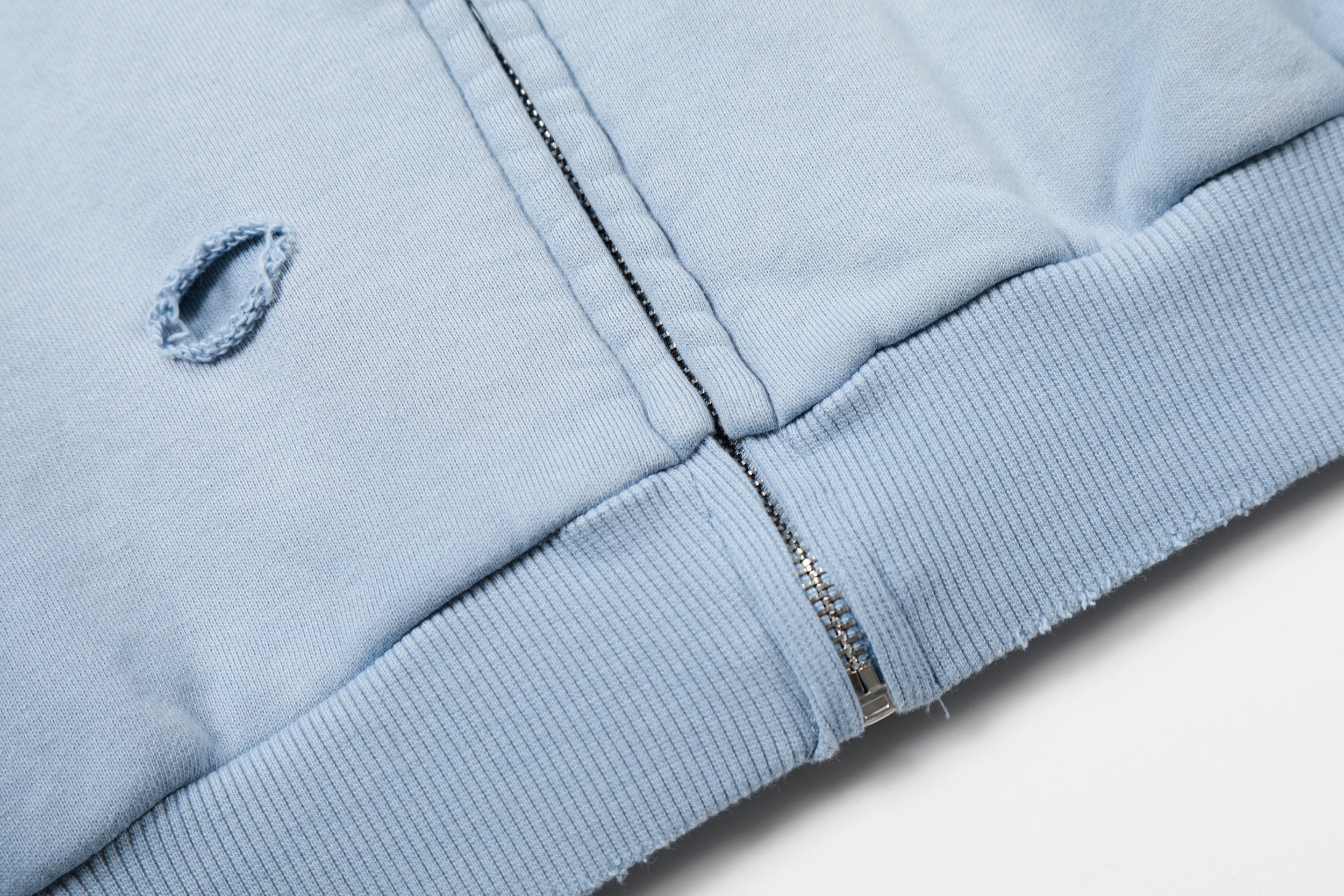 3-6-5.shop Collage Graphic Zip-Up Hoodie