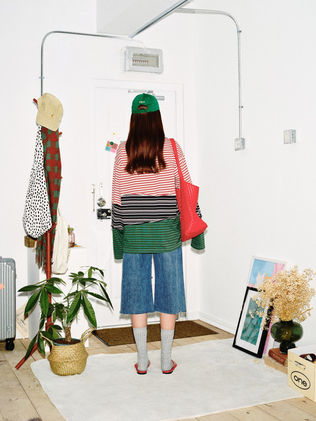 3-6-5.shop Striped Long Sleeve Tee