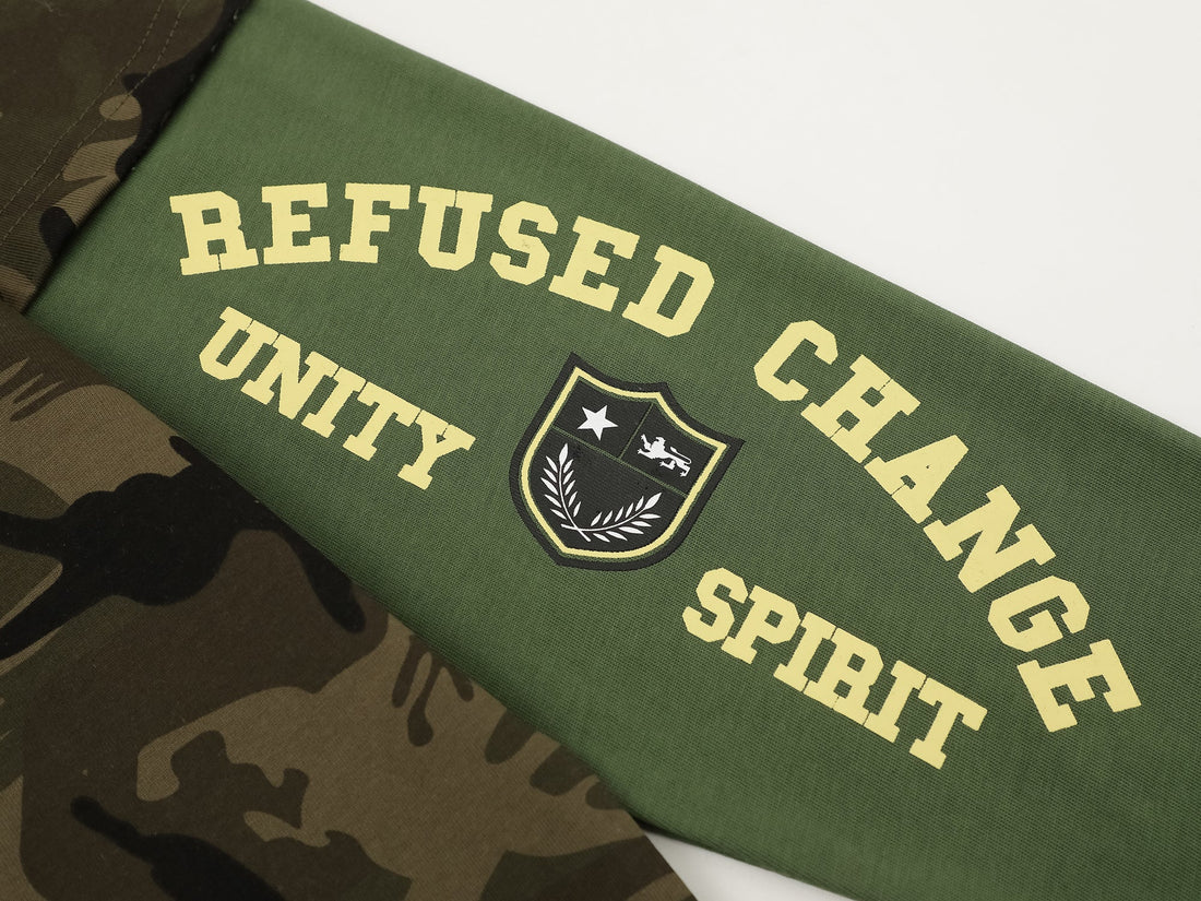 3-6-5.shop Layered Camo Long Sleeve Tee