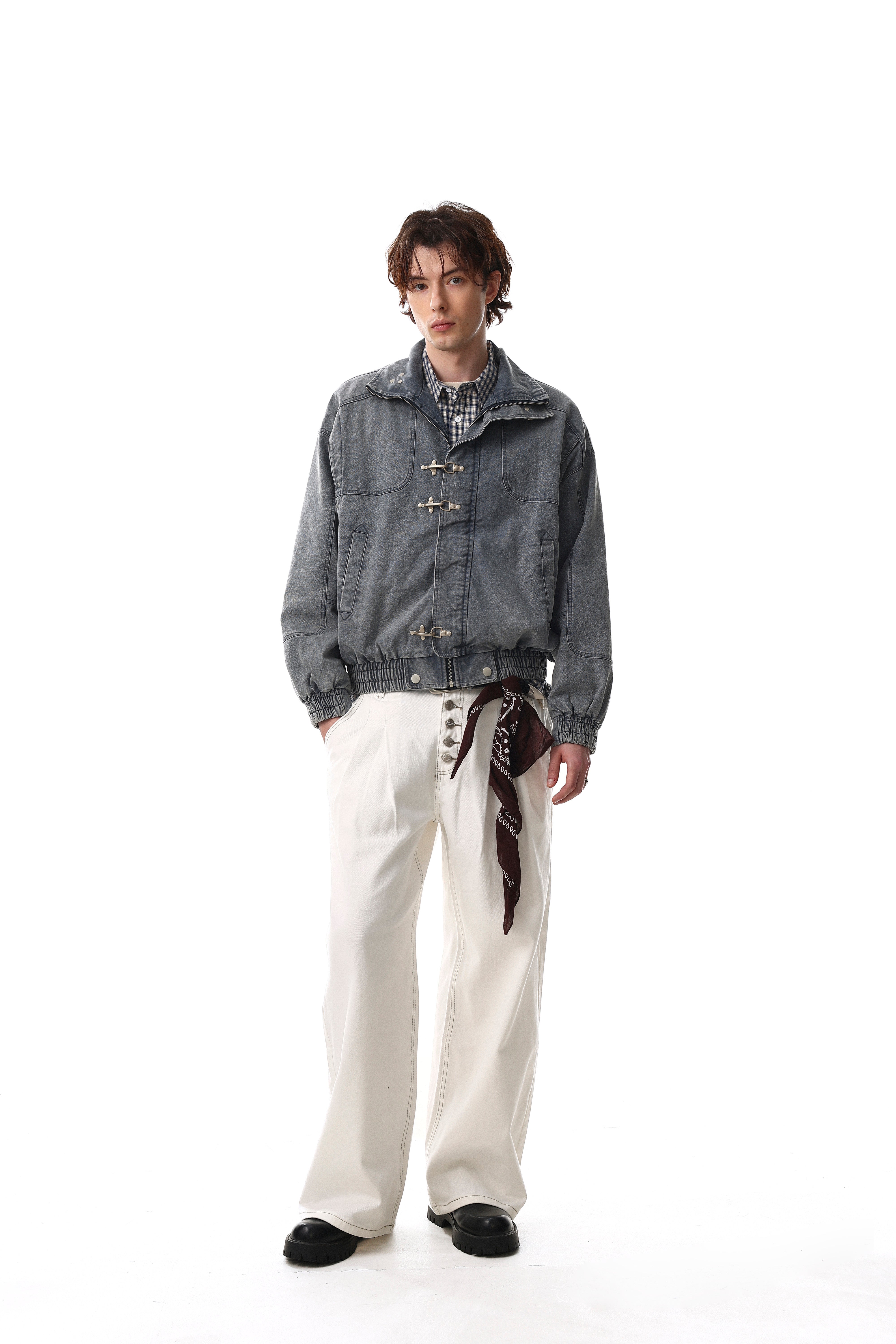 3-6-5.shop Washed Utility Jacket