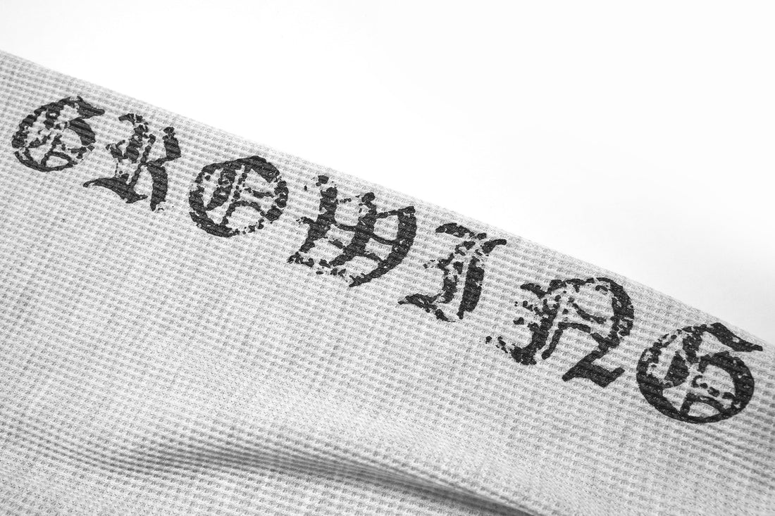3-6-5.shop Gothic Cross Knit Sweatshirt