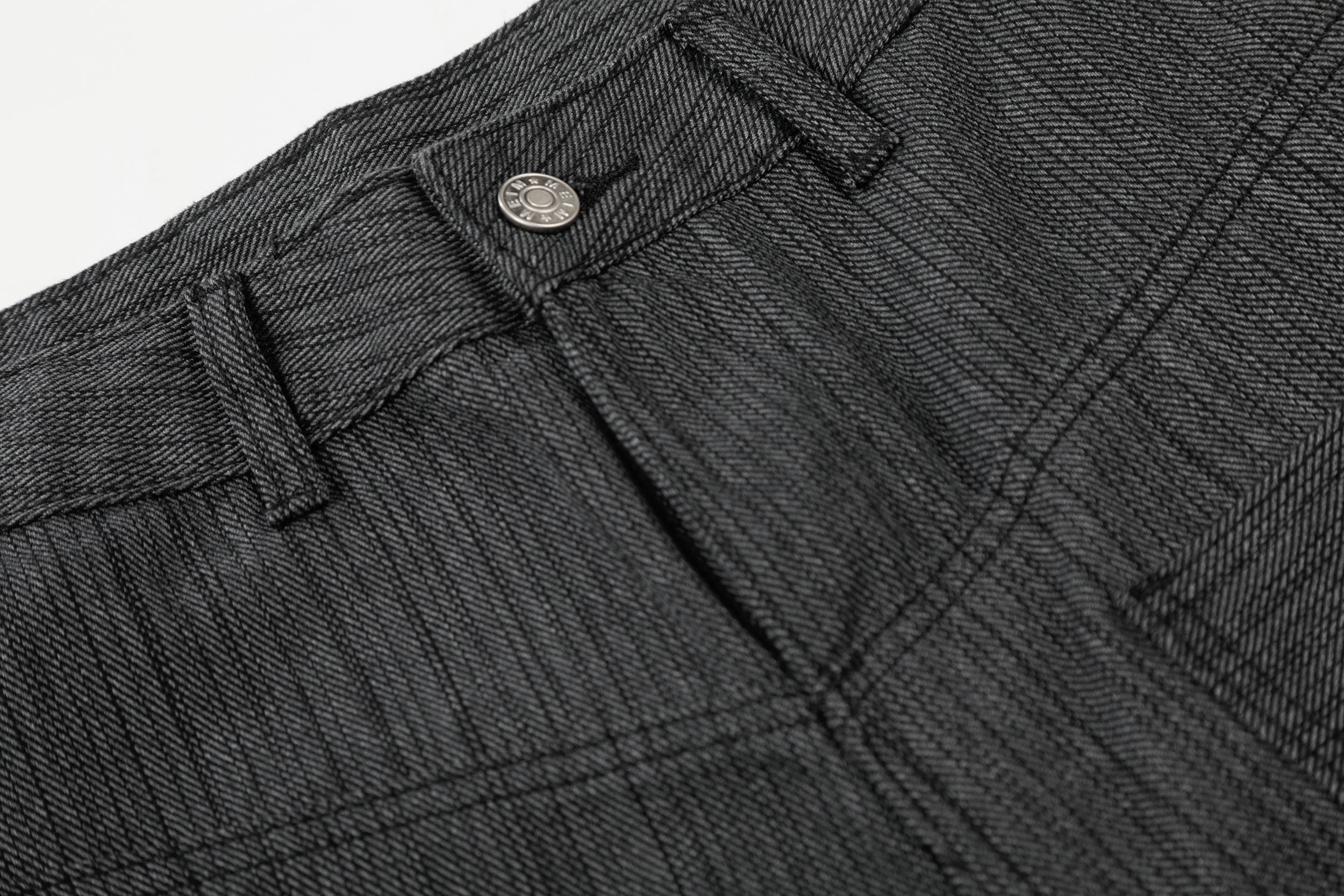 3-6-5.shop Textured Wide-Leg Utility Pants