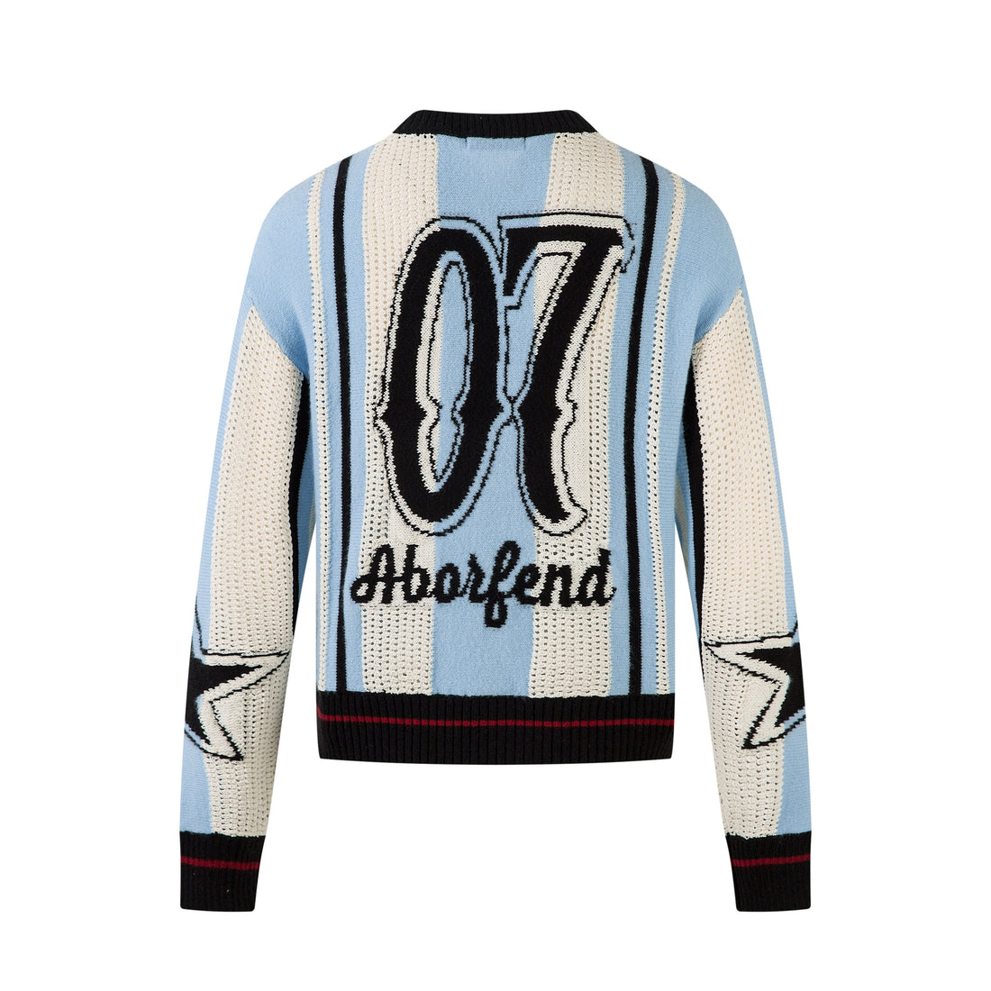 3-6-5.shop Varsity Stripe Knit Sweater