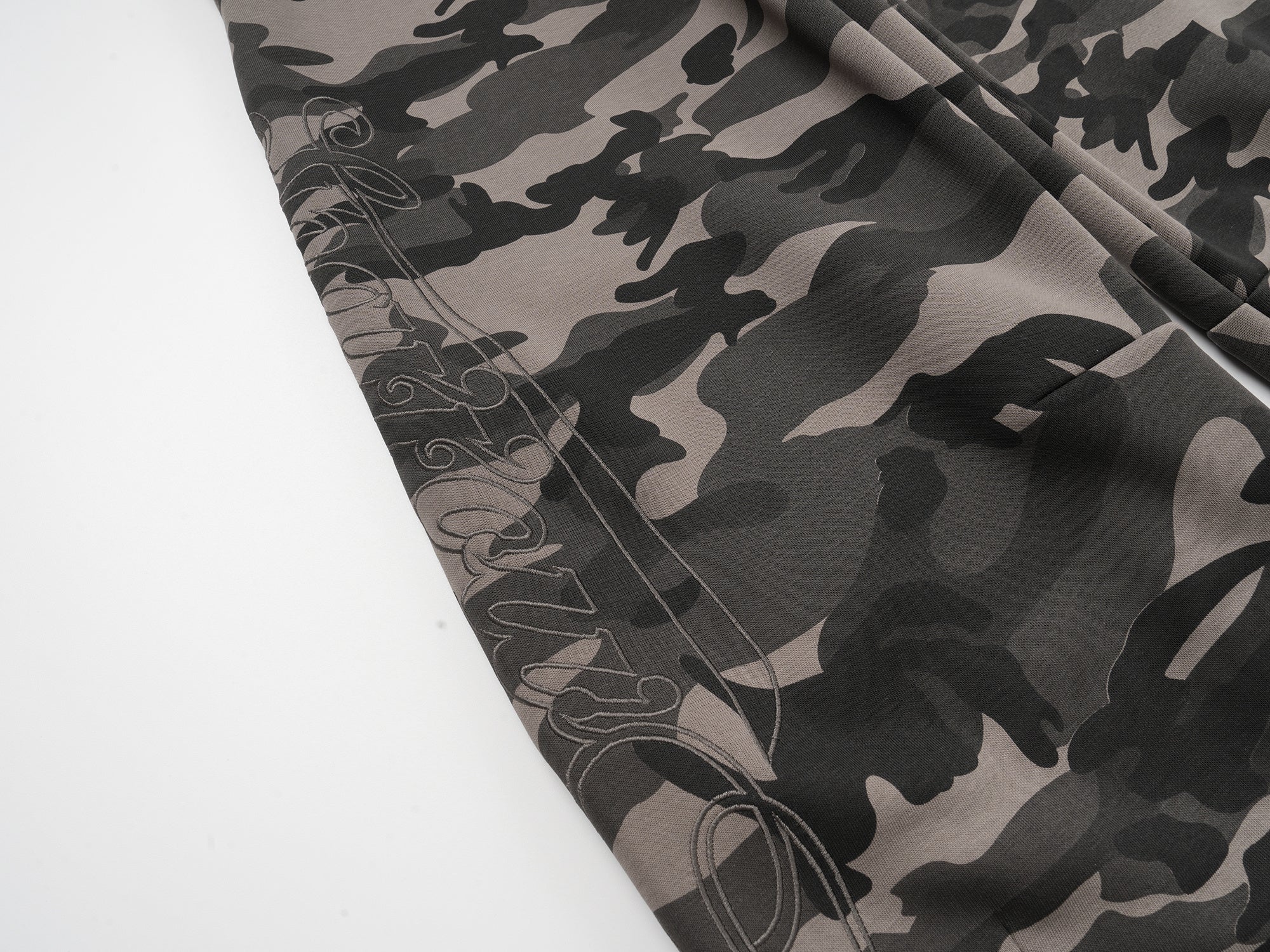 3-6-5.shop Camo Wide-Leg Track Pants