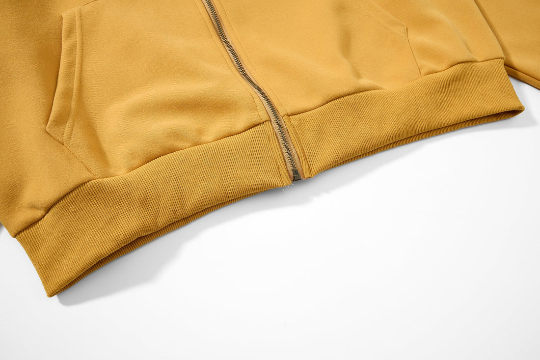 3-6-5.shop Vintage Graphic Zip Hoodie