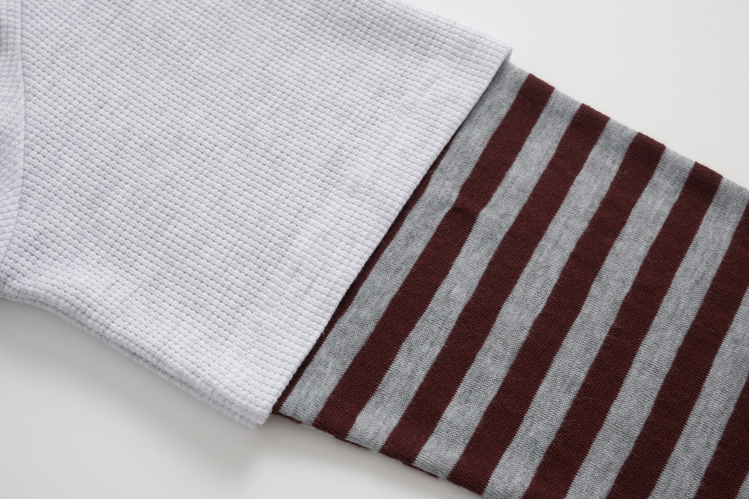 3-6-5.shop Layered Graphic Polo Long Sleeve Tee
