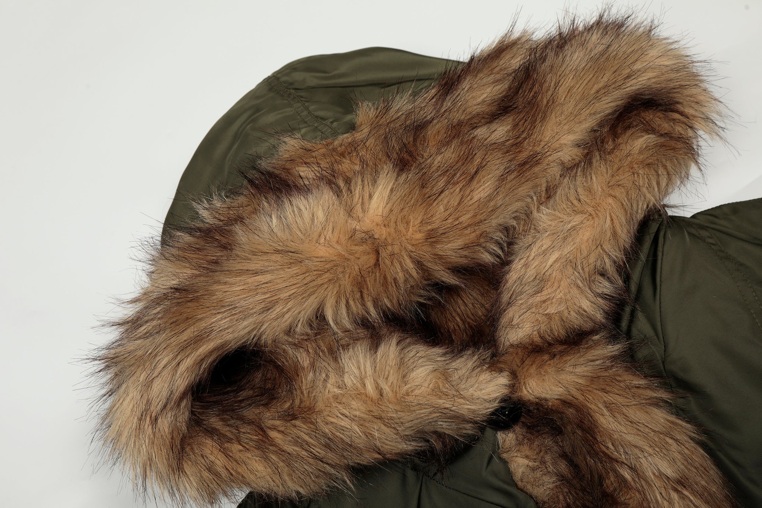 3-6-5.shop Faux Fur Trimmed Puffer Jacket
