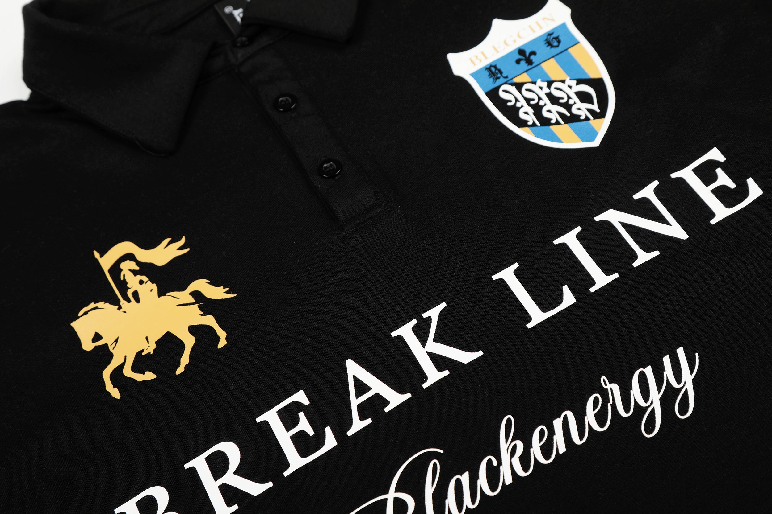 3-6-5.shop Break Line Graphic Polo