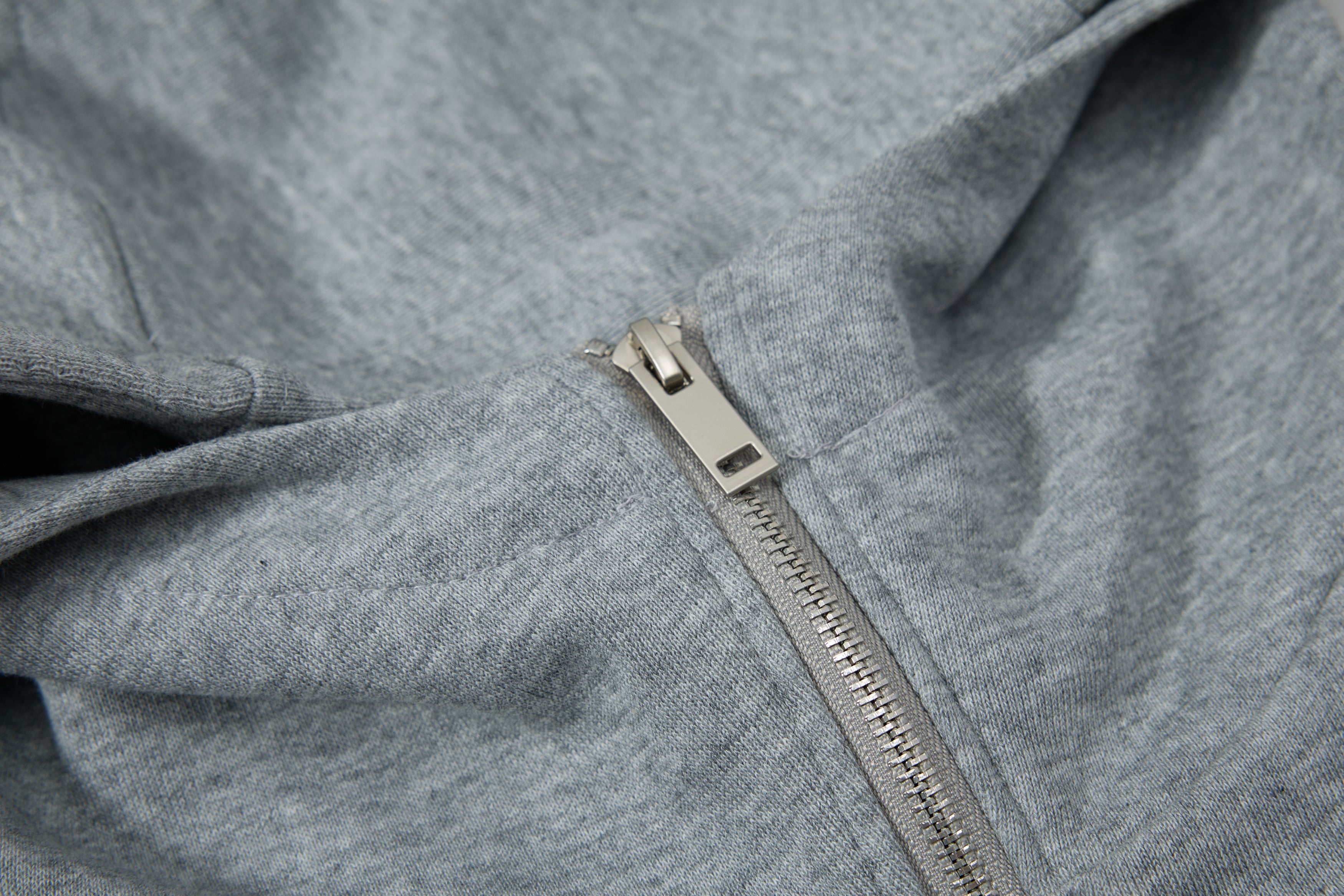 3-6-5.shop Curved Panel Full-Zip Hoodie