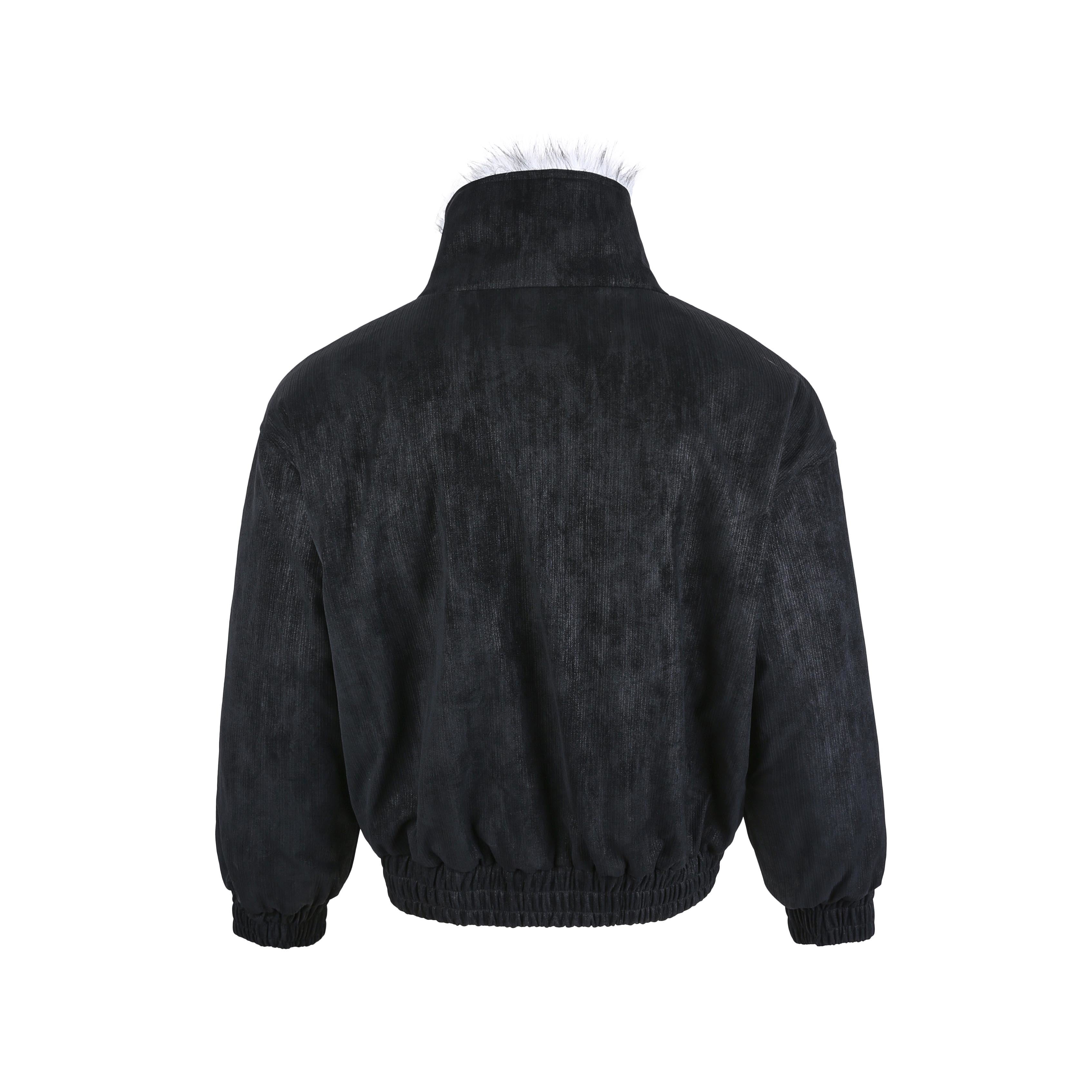 3-6-5.shop Fur-Lined Corduroy Jacket