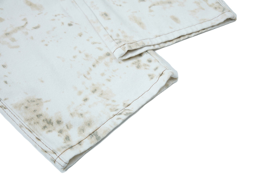 3-6-5.shop Vintage Splatter Barrel Jeans