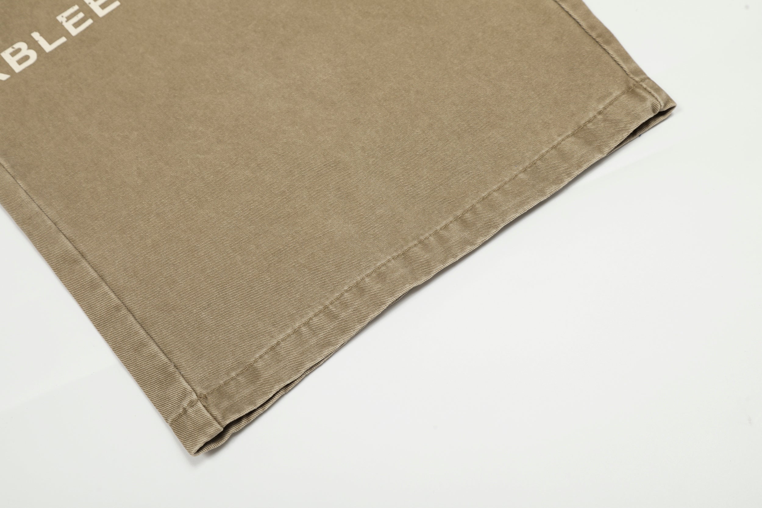 3-6-5.shop Text-Print Vintage Wide-Leg Pants