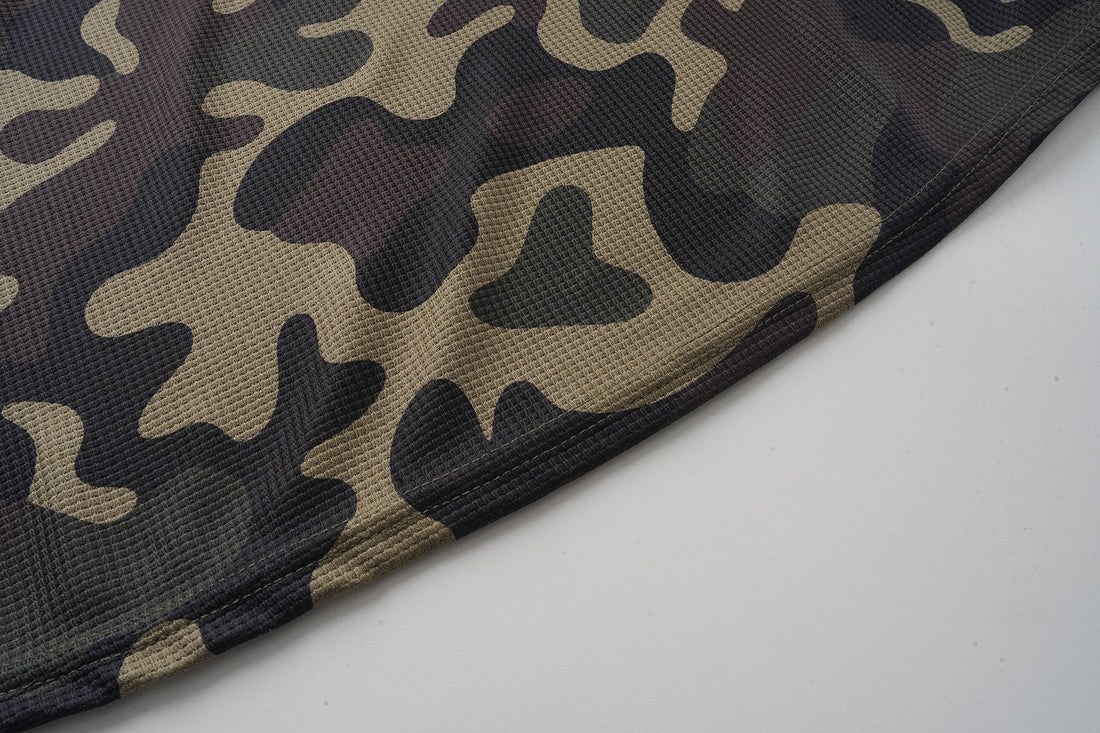 3-6-5.shop Camo Graphic Long Sleeve Jersey