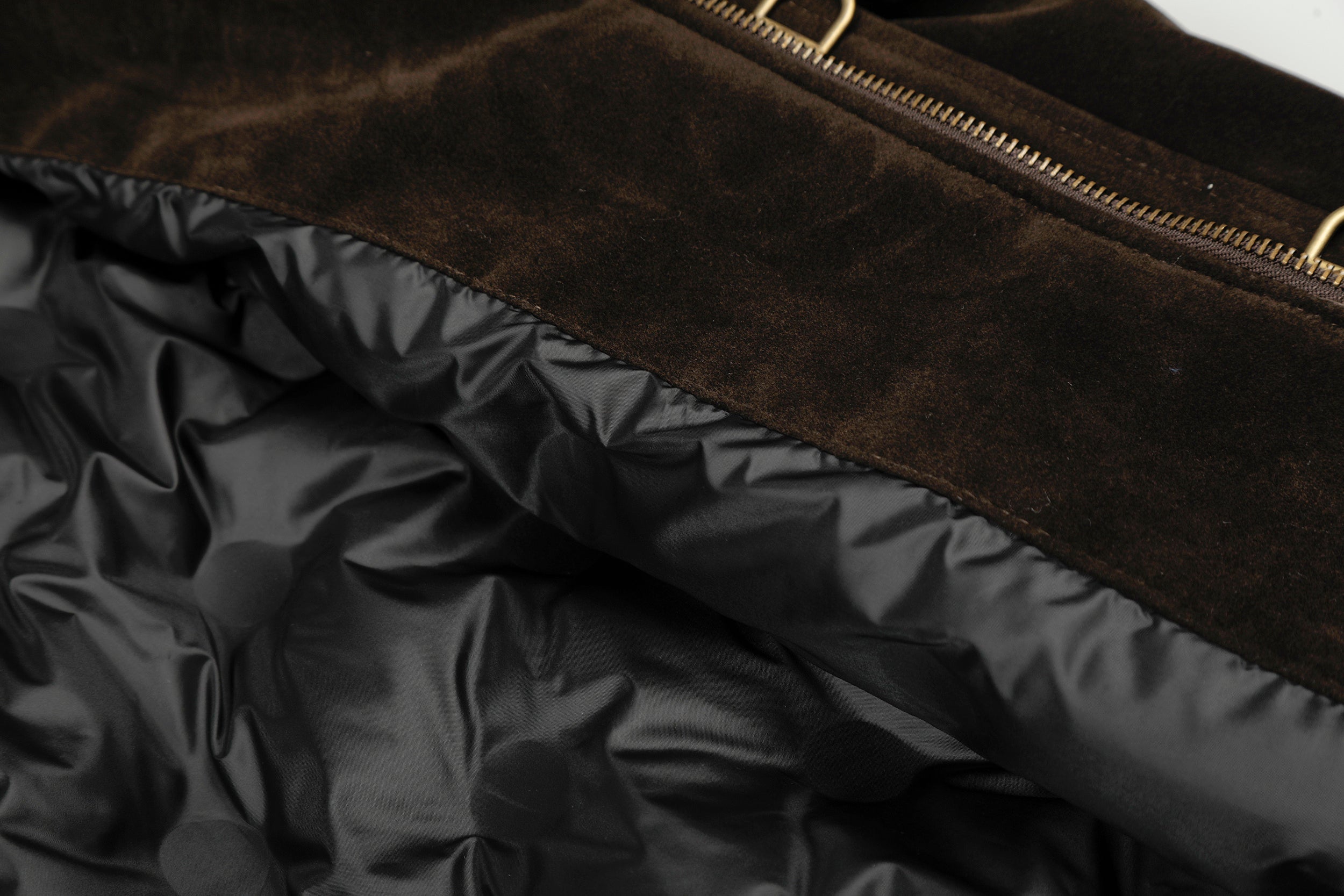 3-6-5.shop Embroidered Suede Metal Clasp Jacket