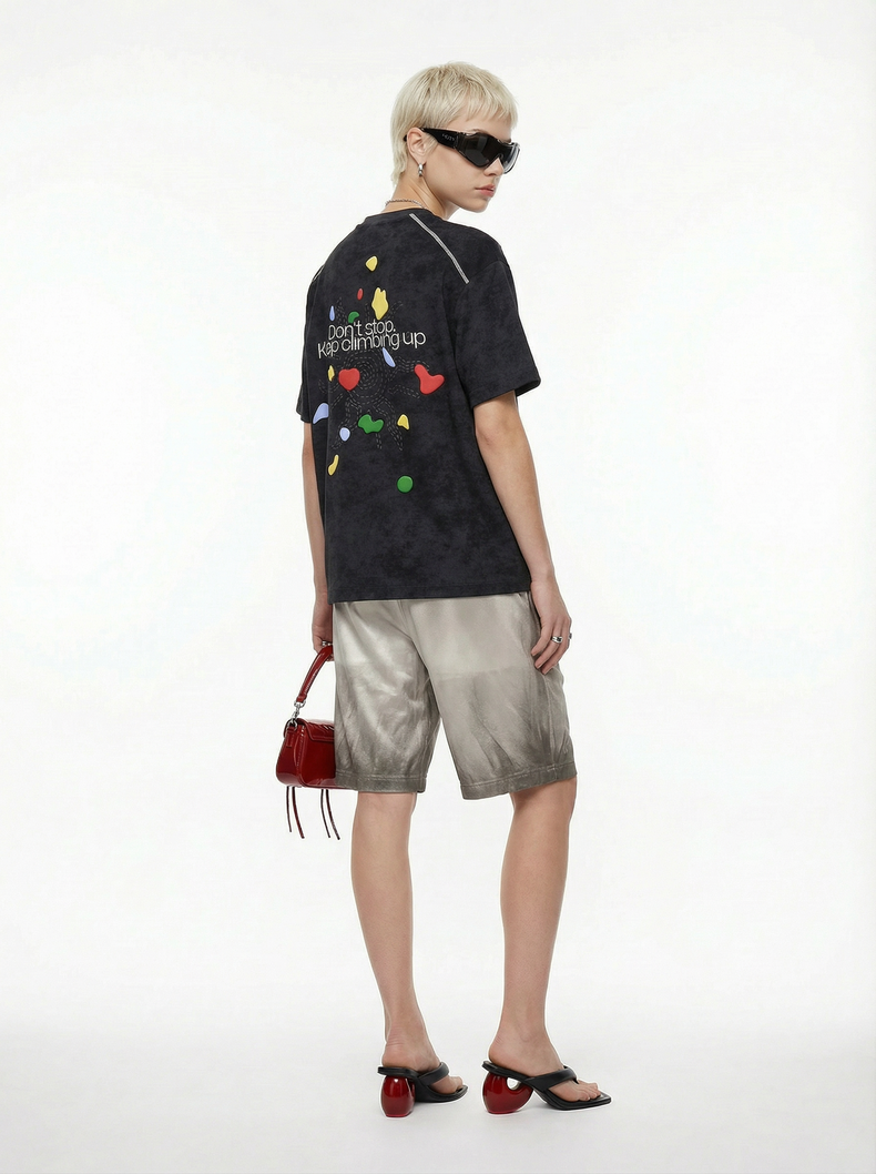 3-6-5.shop Keep Climbing Graphic Tee