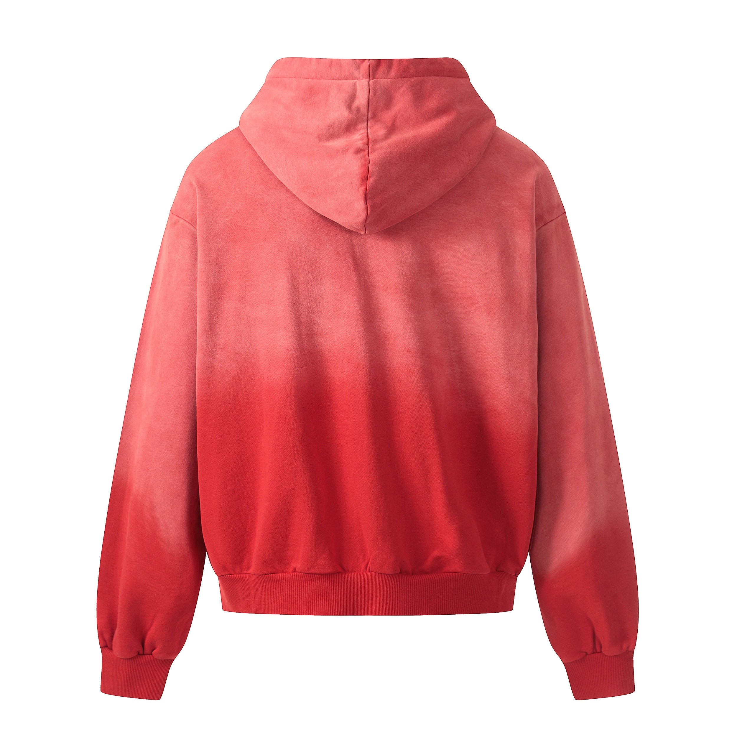 3-6-5.shop Gradient Graphic Zip-Up Hoodie