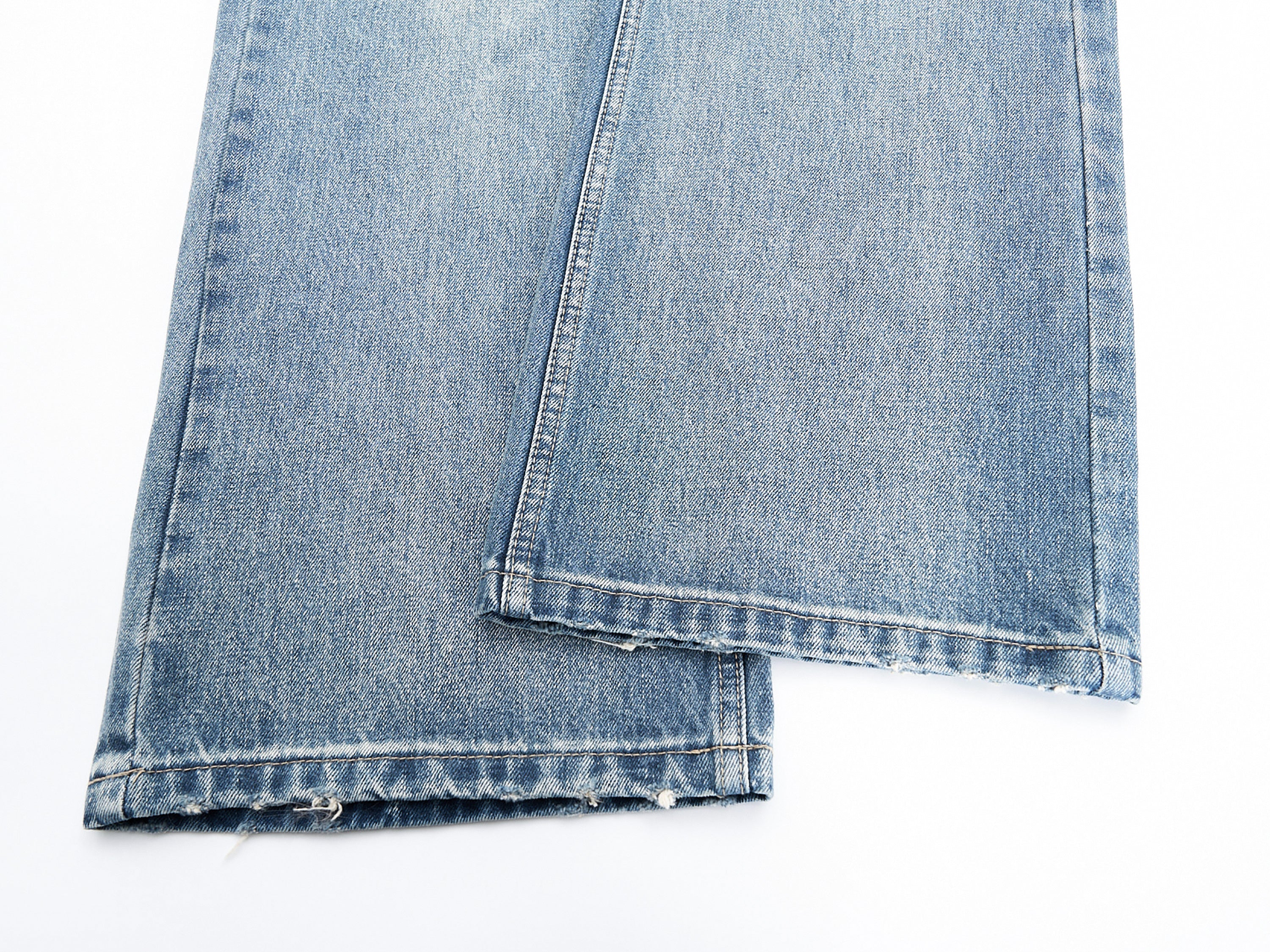3-6-5.shop Washed Wide-Leg Denim Jeans