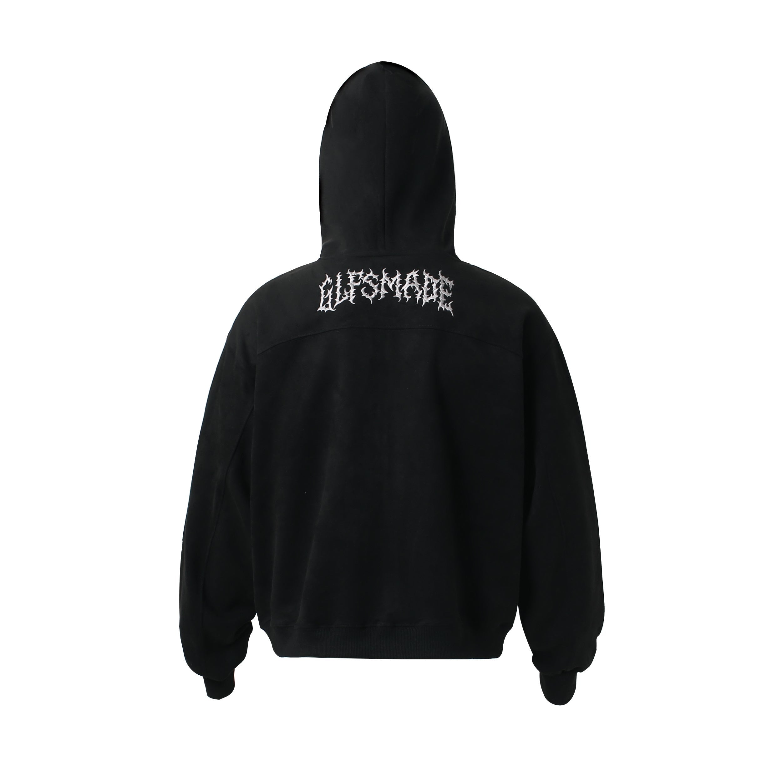 3-6-5.shop “Viewpoint” Suede Track Hoodie