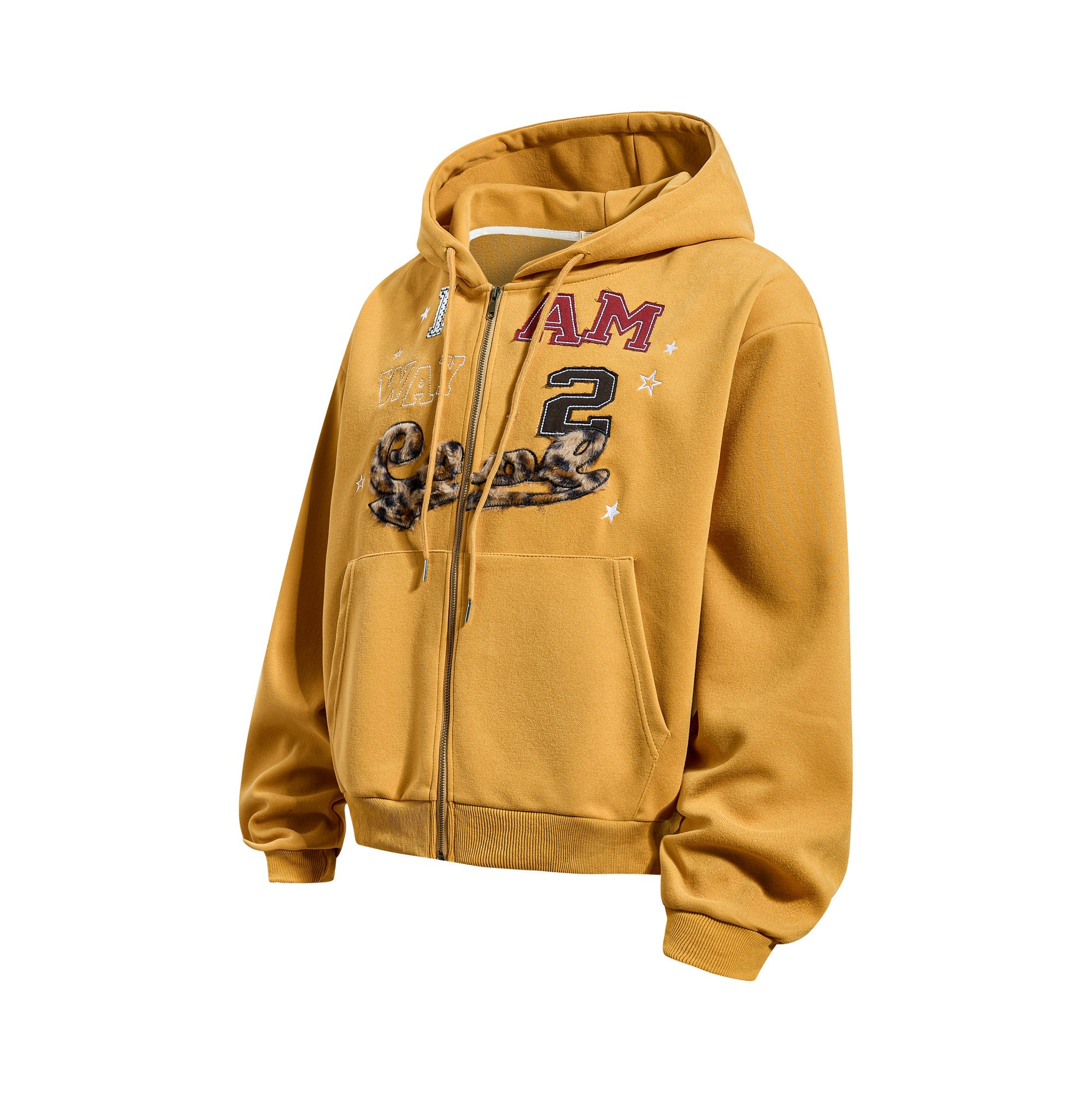 3-6-5.shop Vintage Graphic Zip Hoodie