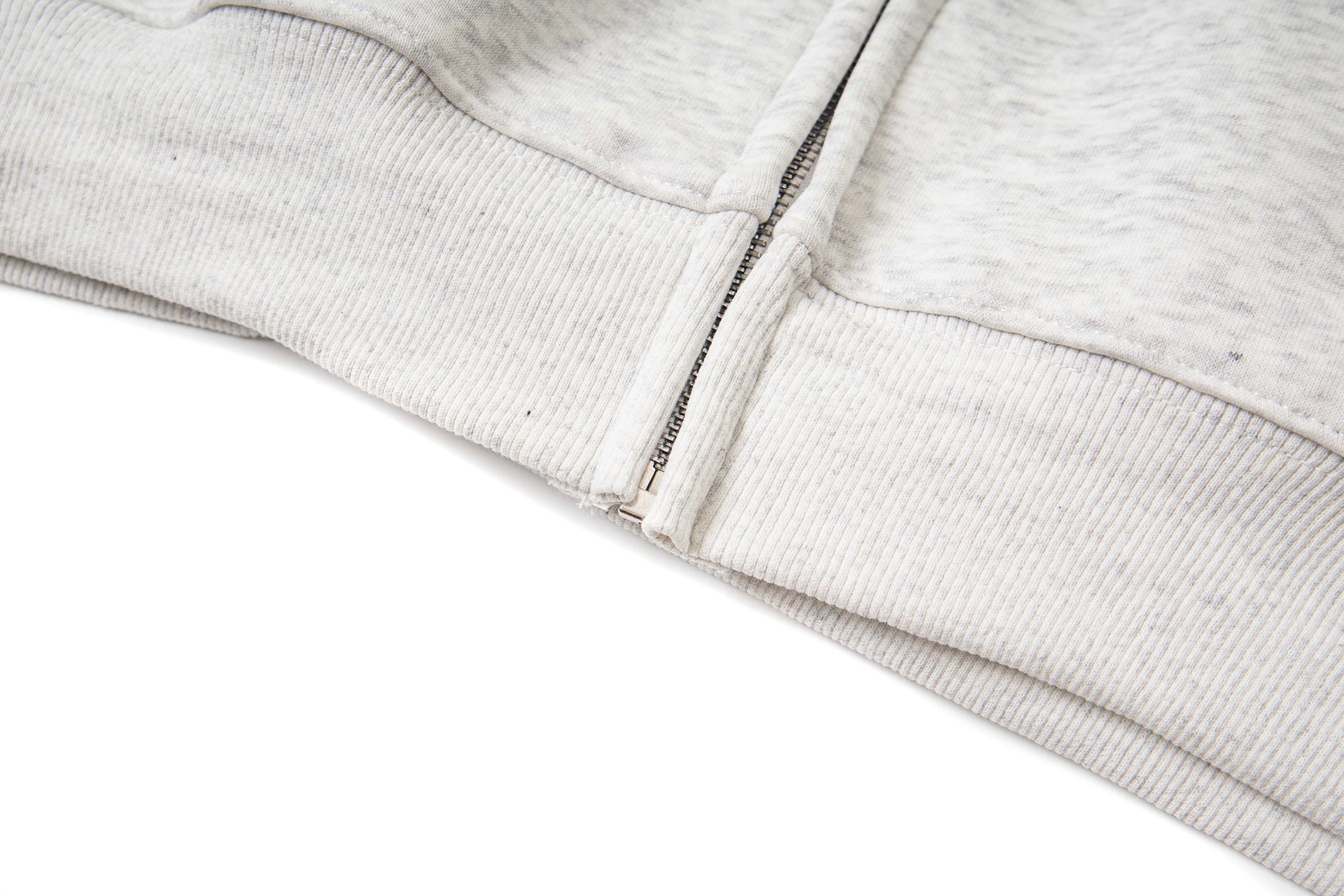 3-6-5.shop Cross Patch Full-Zip Hoodie