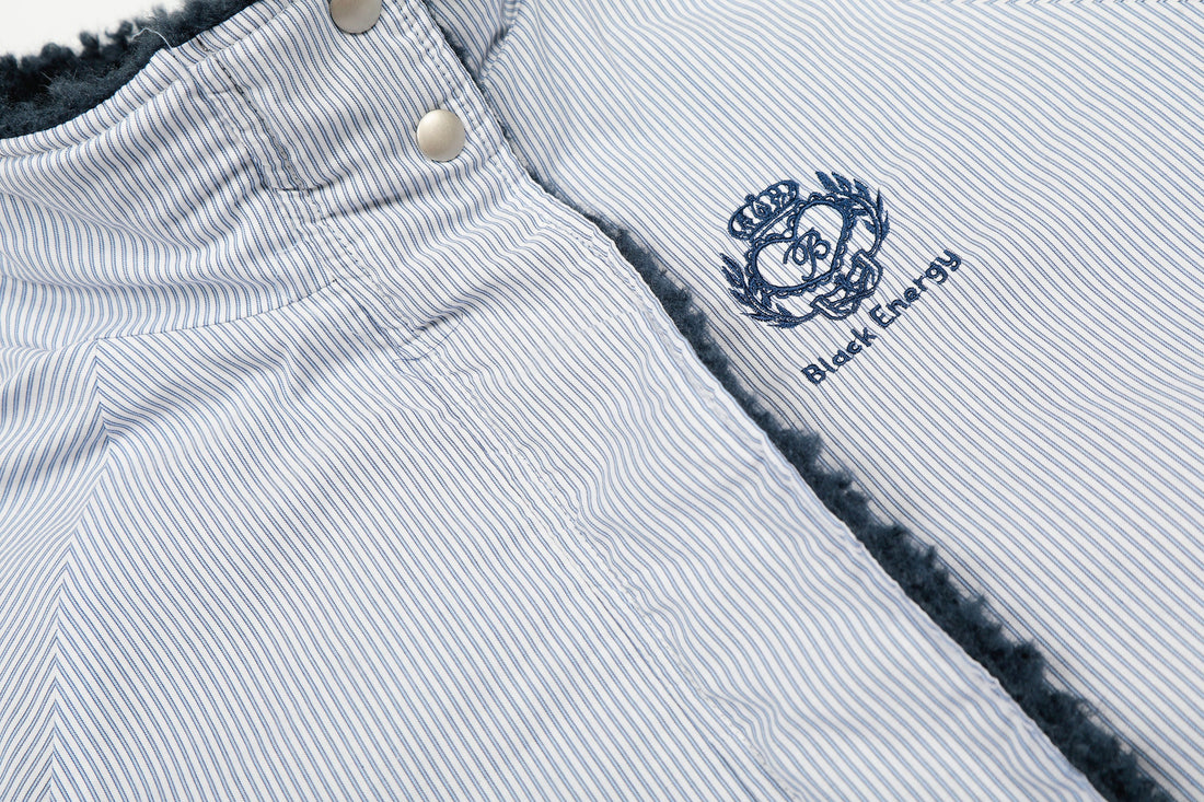 3-6-5.shop Reversible Corduroy Sherpa Jacket