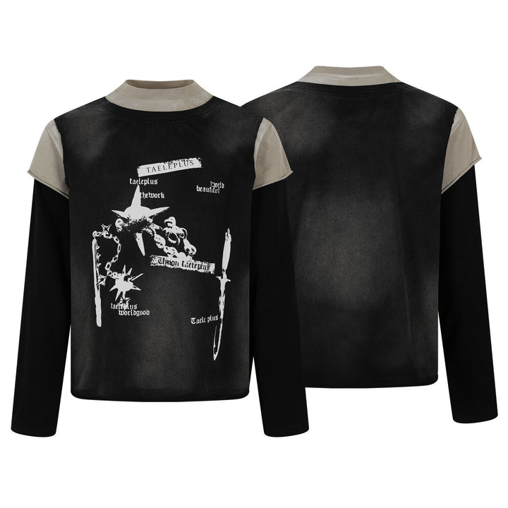 3-6-5.shop Graphic Long Sleeve Tee