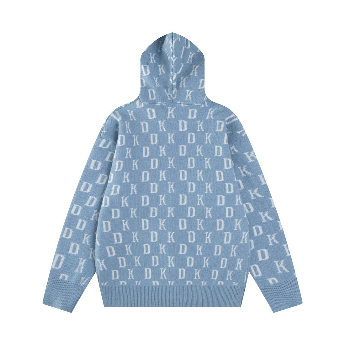 3-6-5.shop DK Allover Knit Zip Hoodie