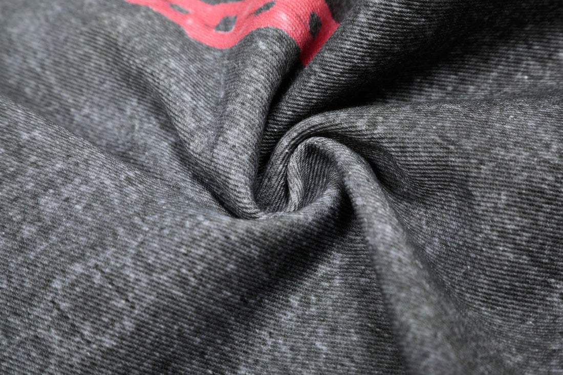 3-6-5.shop Chain Graphic Denim Shorts