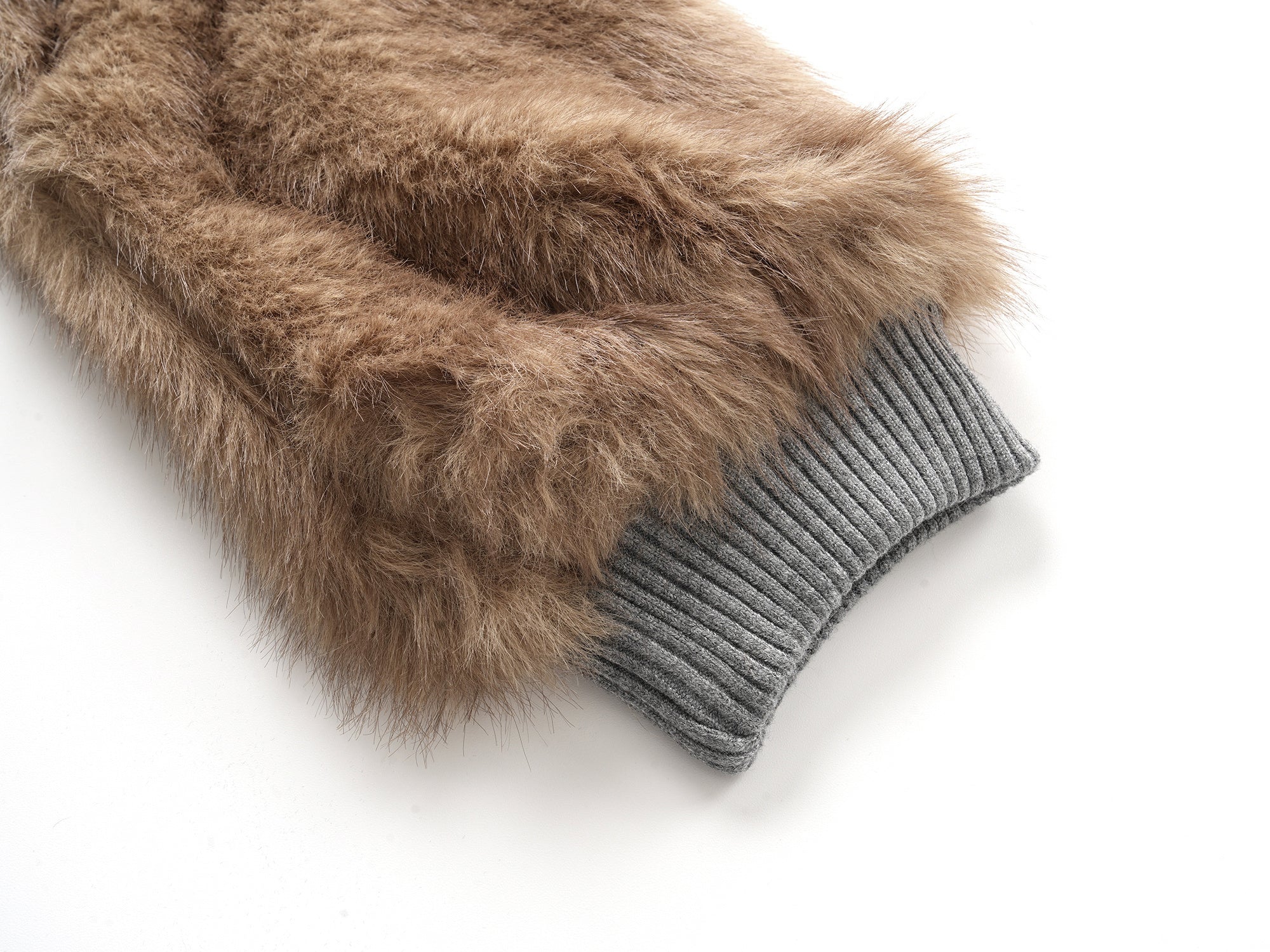 3-6-5.shop Faux Fur Hooded Jacket